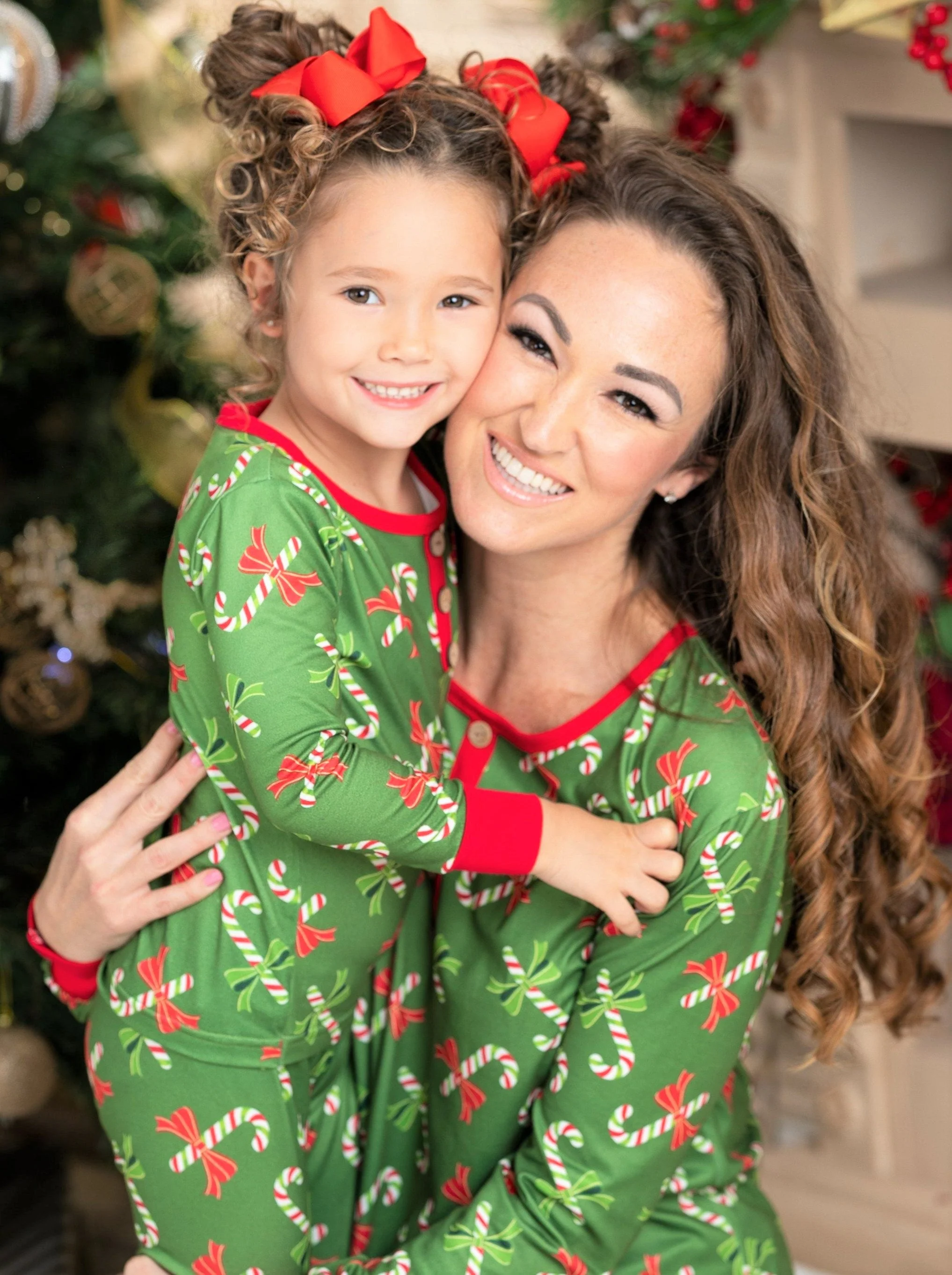 Mommy and Me Candy Cane Wonderland Pajama Set - Image 6