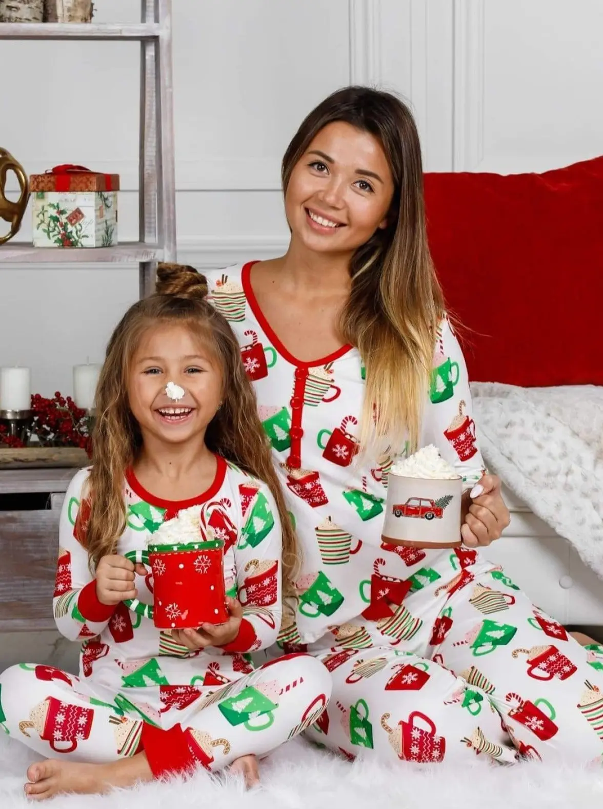 Christmas Cocoa Pajama Set - Image 4
