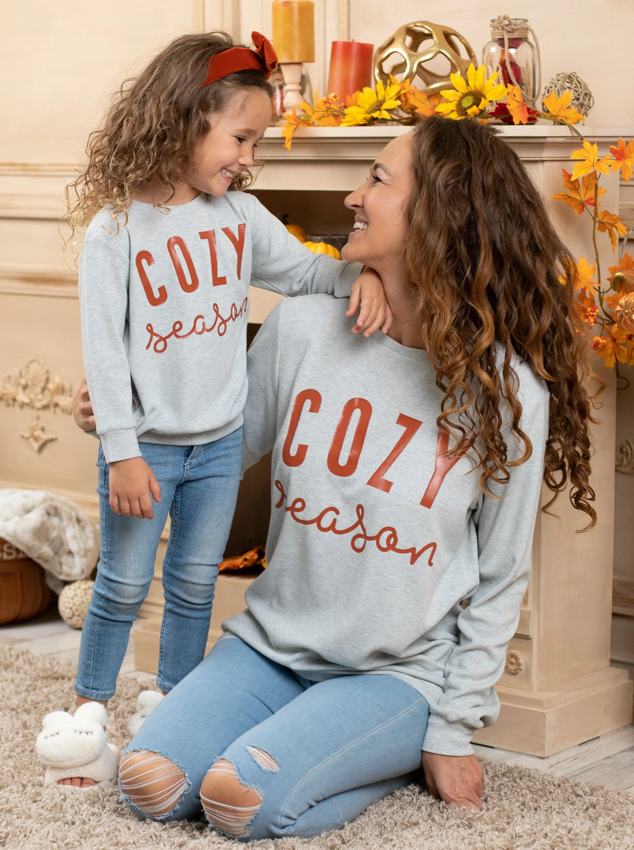 Mommy and Me Cozy Season Pullover Sweater - Image 3