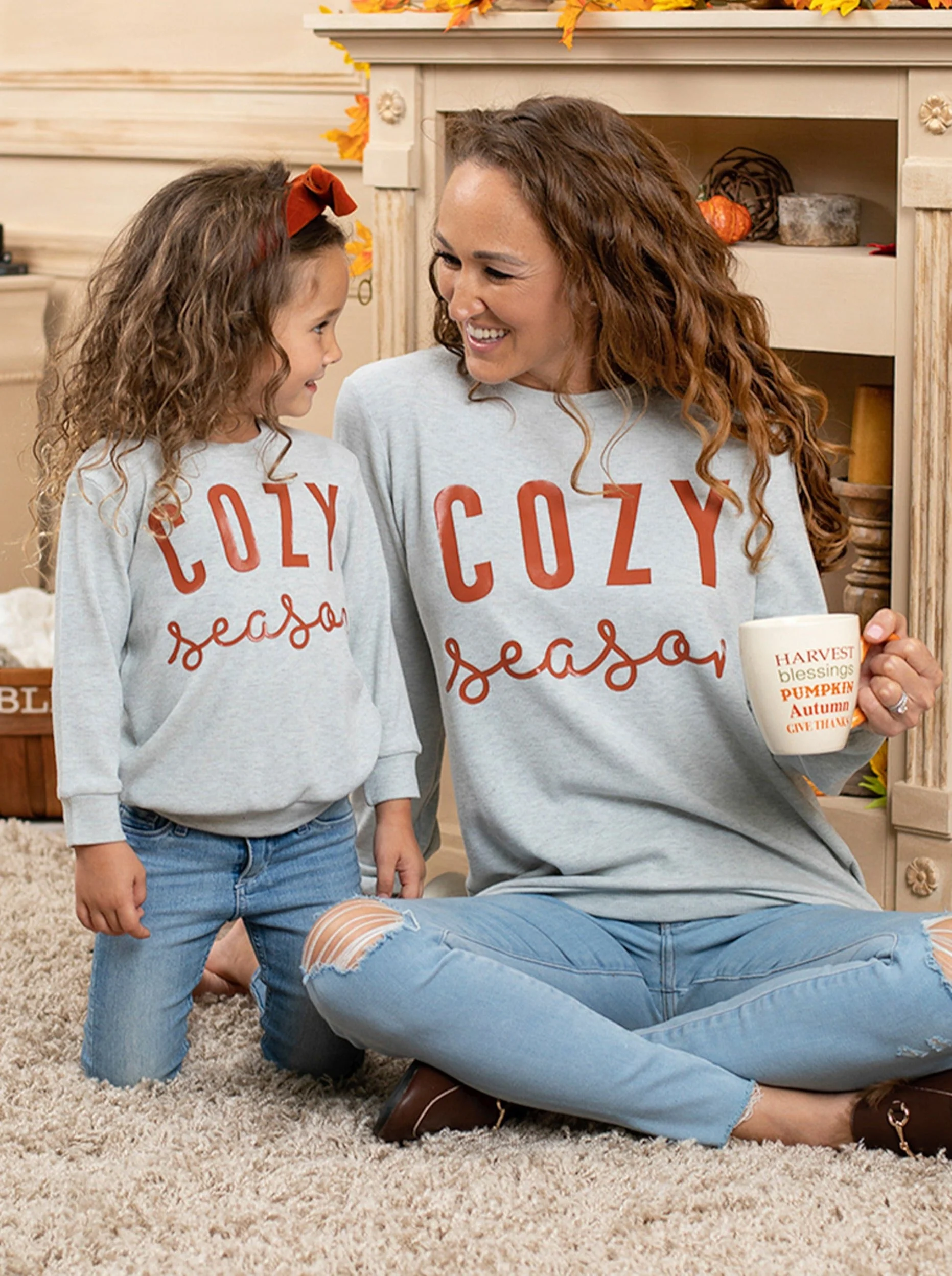 Mommy and Me Cozy Season Pullover Sweater - Image 6