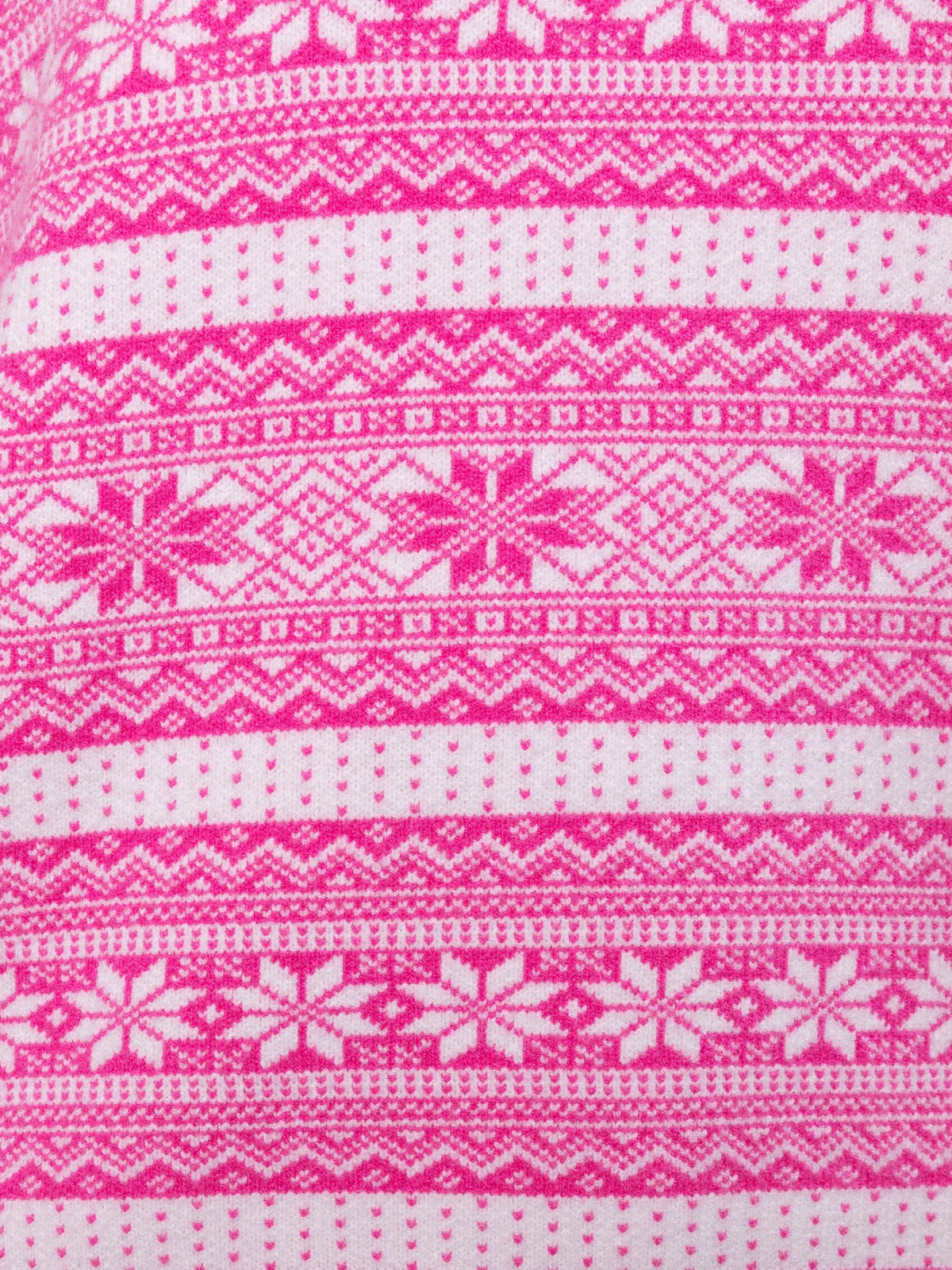 Mommy and Me Frosted Fair Isle Quarter-Zip Sweater - Image 9