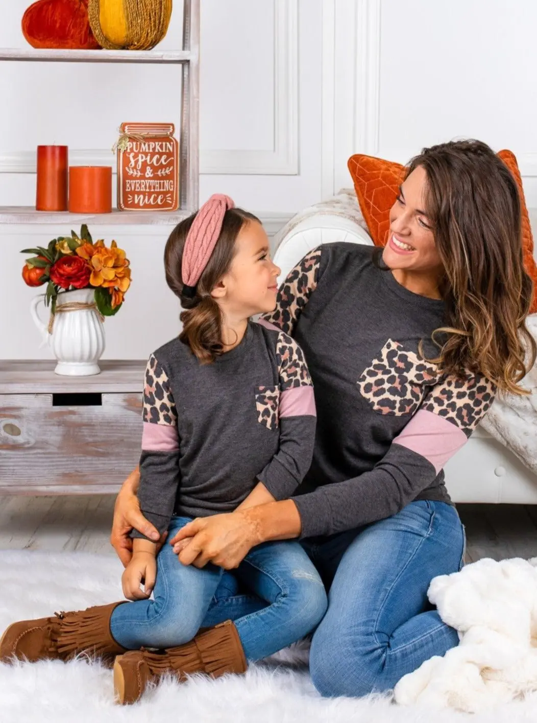 Mommy and Me Fierce Pocket Colorblock Sleeve Top - Image 4