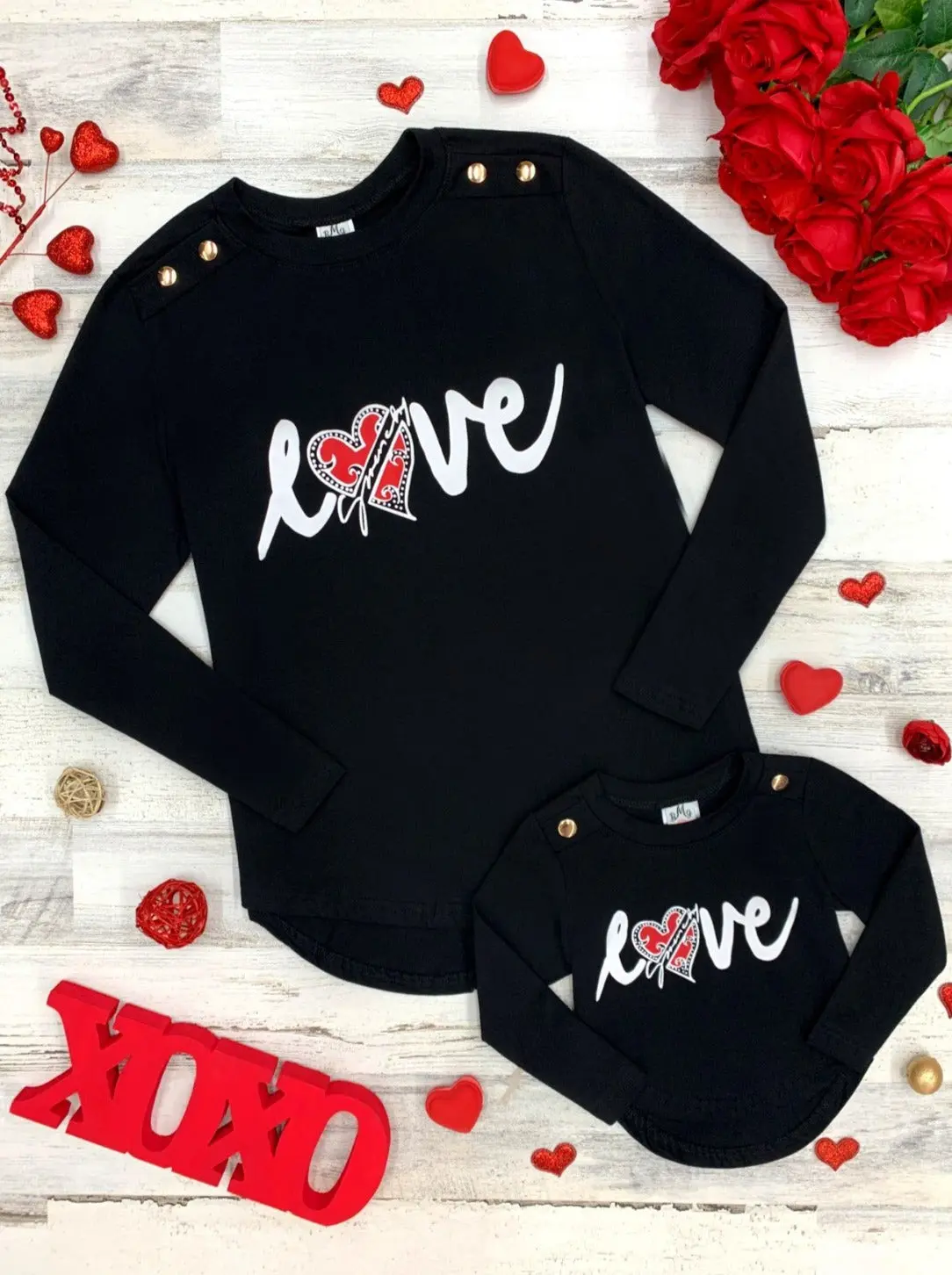 Mommy and Me Match My Love Top - Image 2
