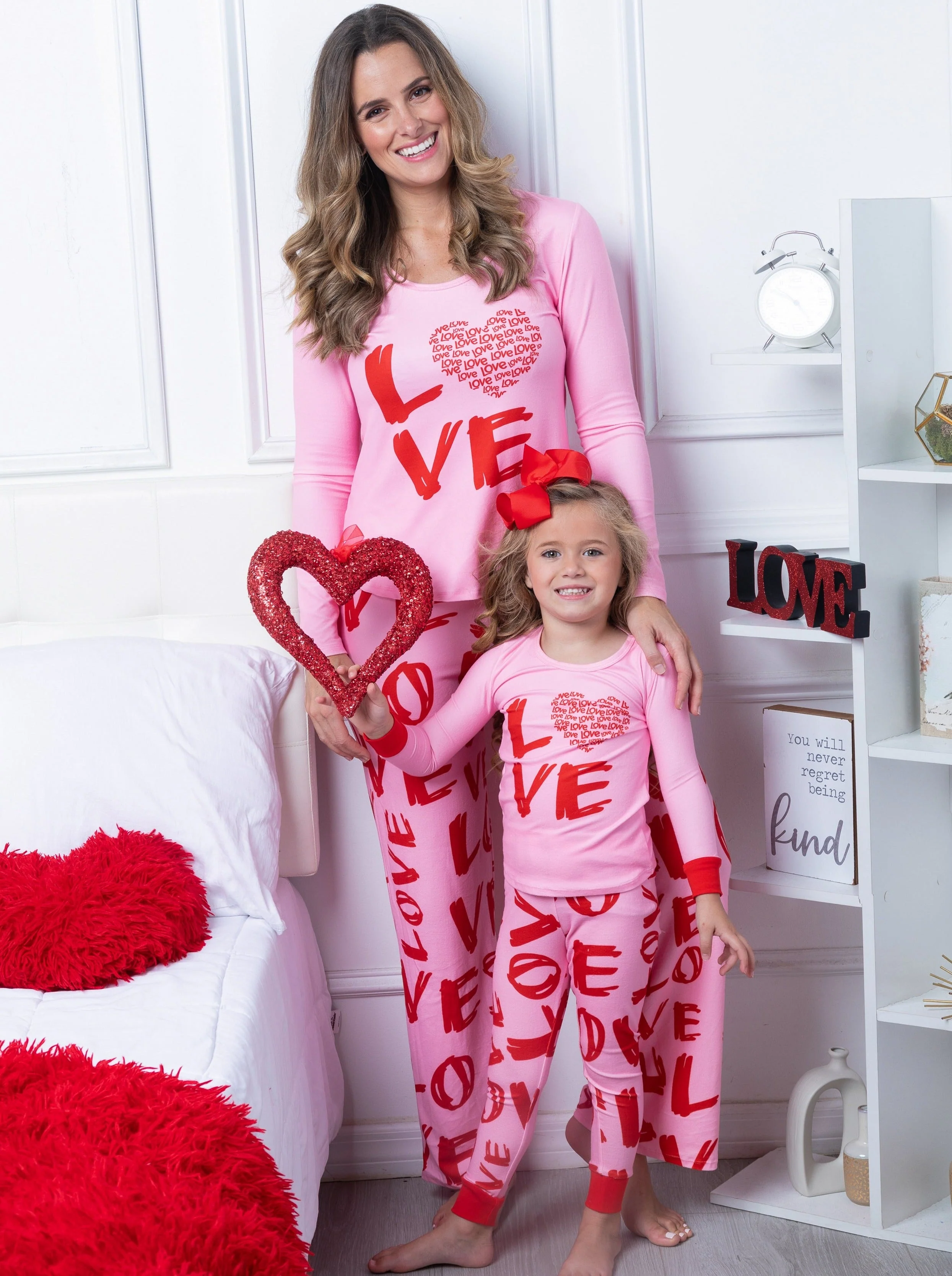 Mommy and Me Love Language Pajama Set - Image 2