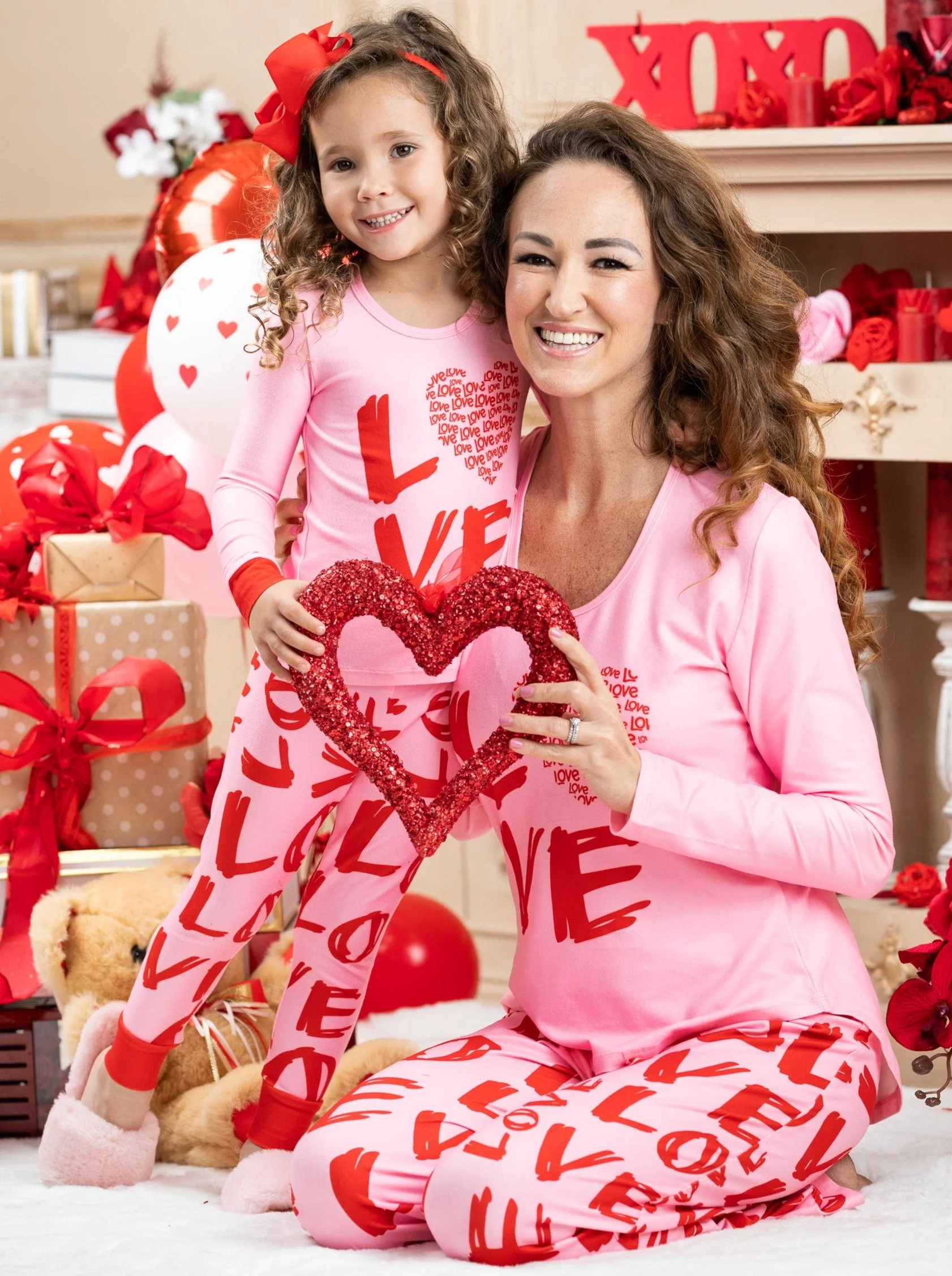 Mommy and Me Love Language Pajama Set - Image 3