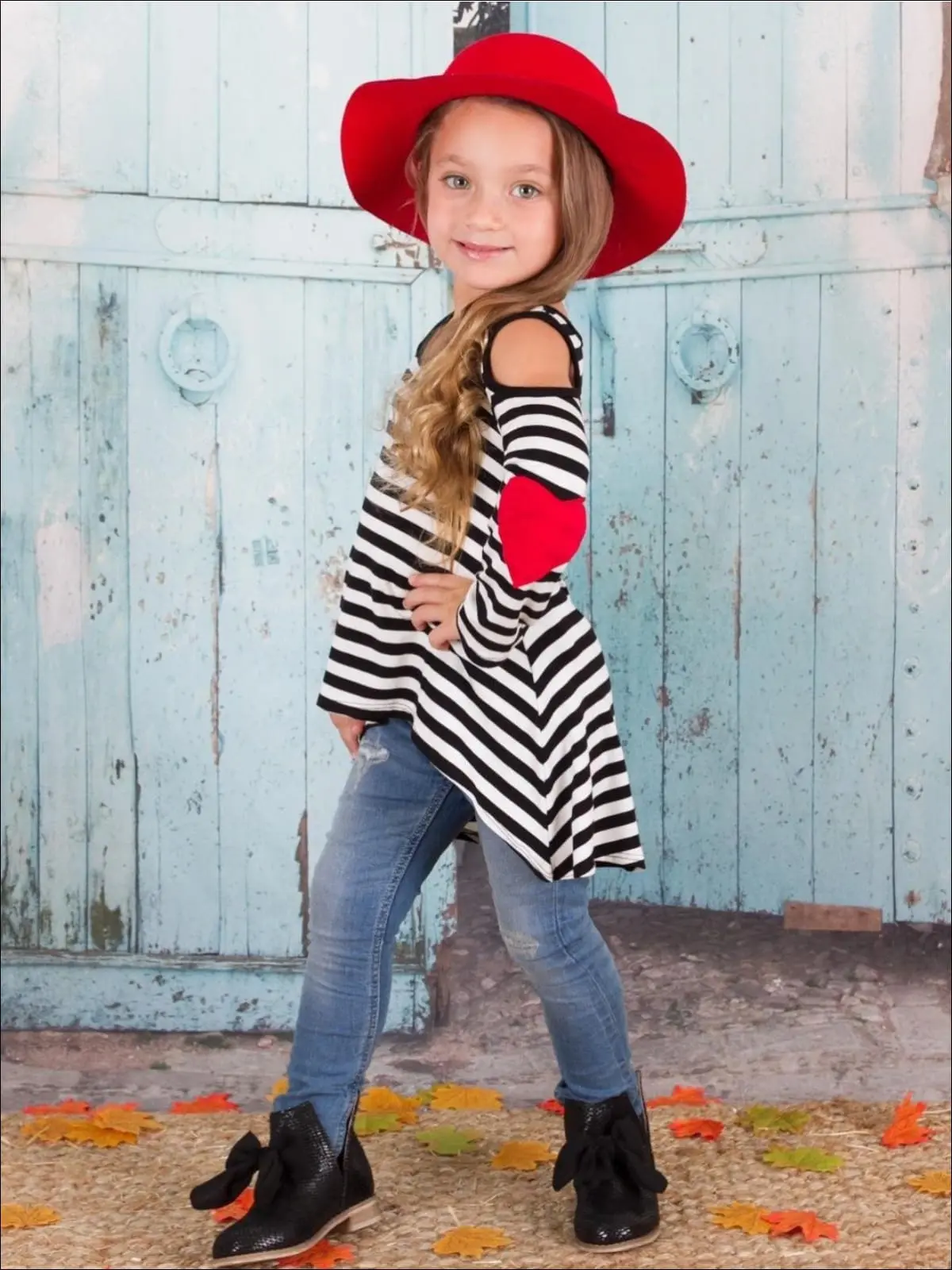 Mommy and Me Striped Together Hi-Lo Tunic - Image 3