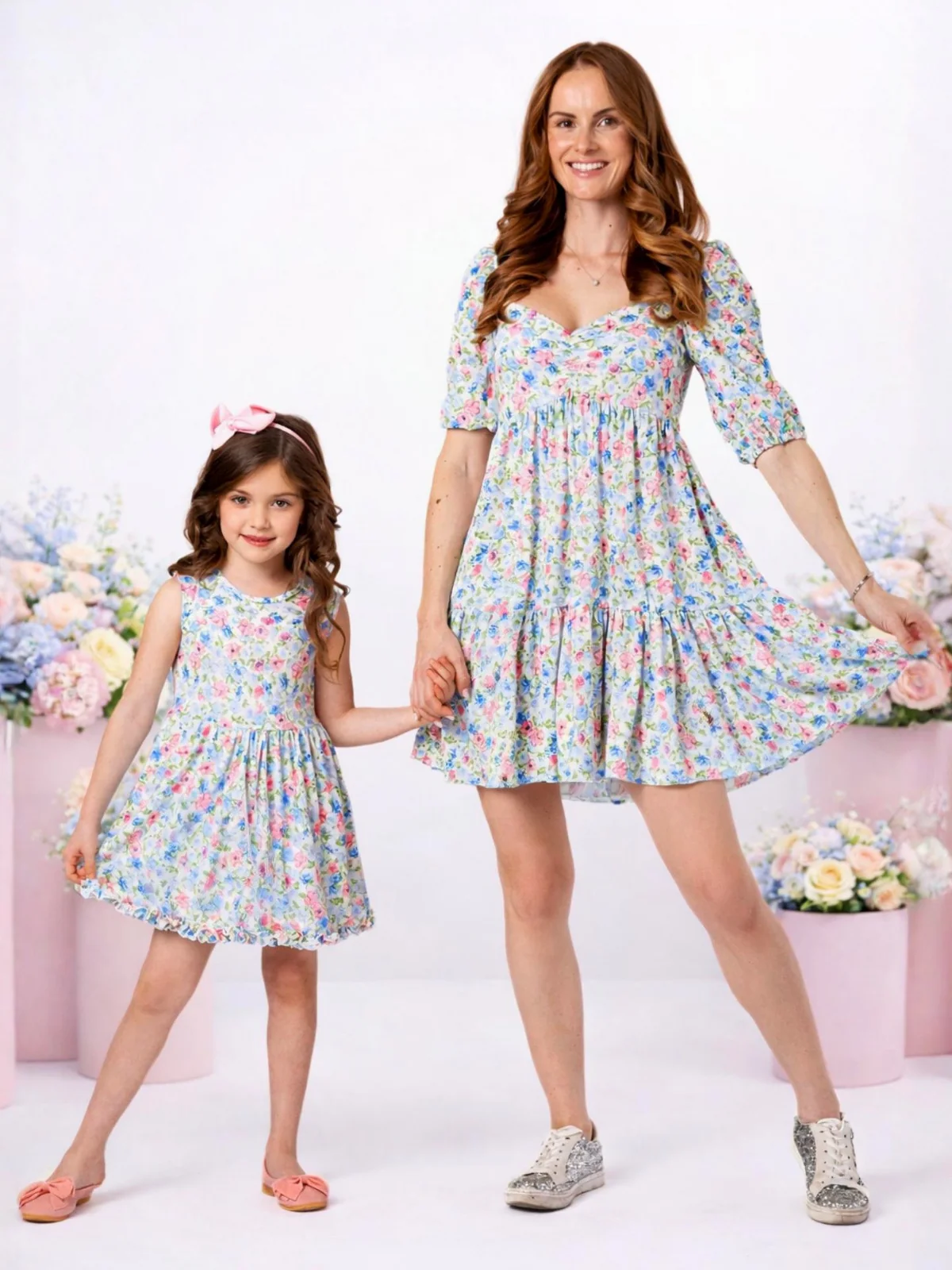 Mommy and Me Blossom Charm Floral Dress - Image 6