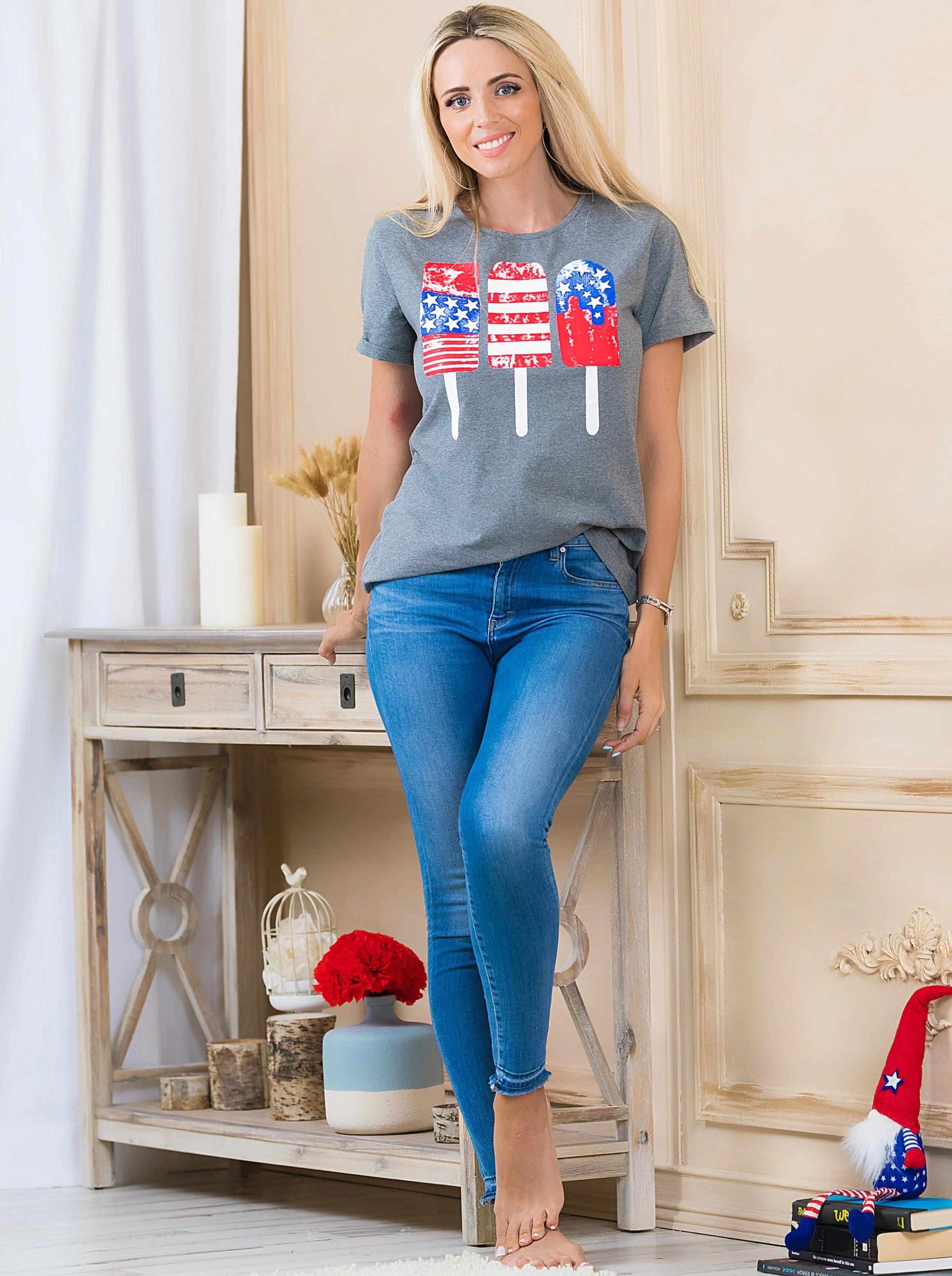 Mommy and Me Patriotic Popsicle Top - Image 6