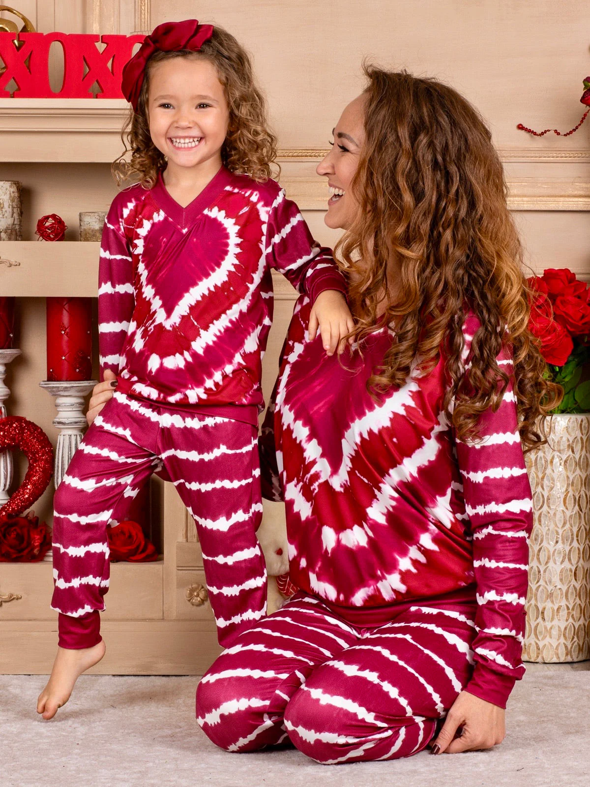 Women's Tie Dye Love Loungewear Set - Image 4