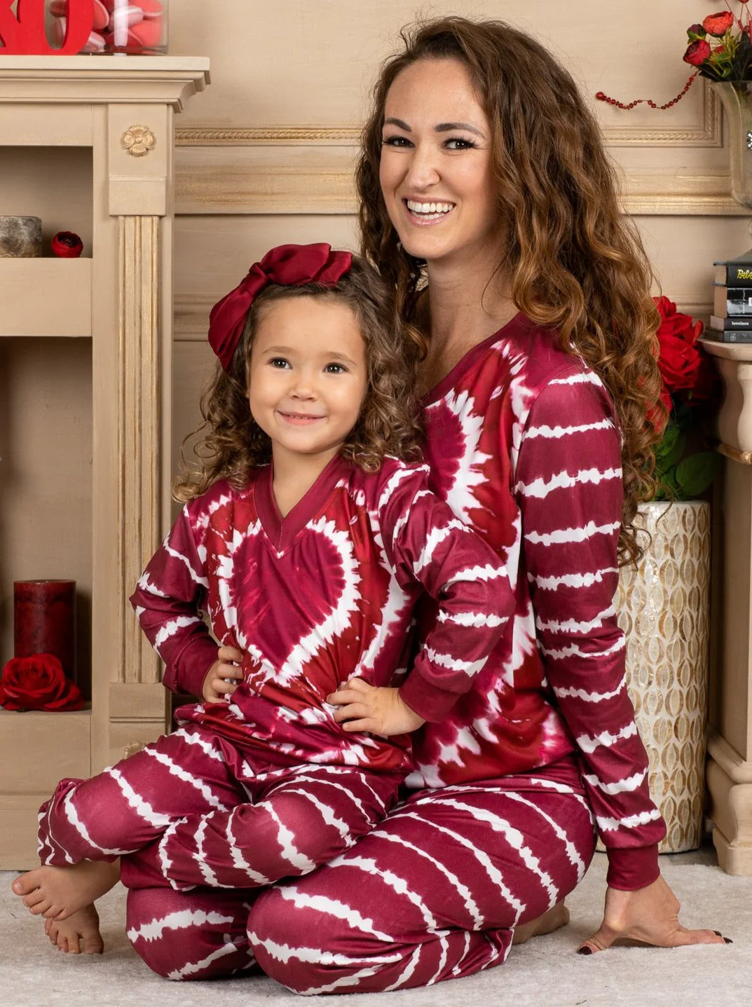 Women's Tie Dye Love Loungewear Set - Image 6