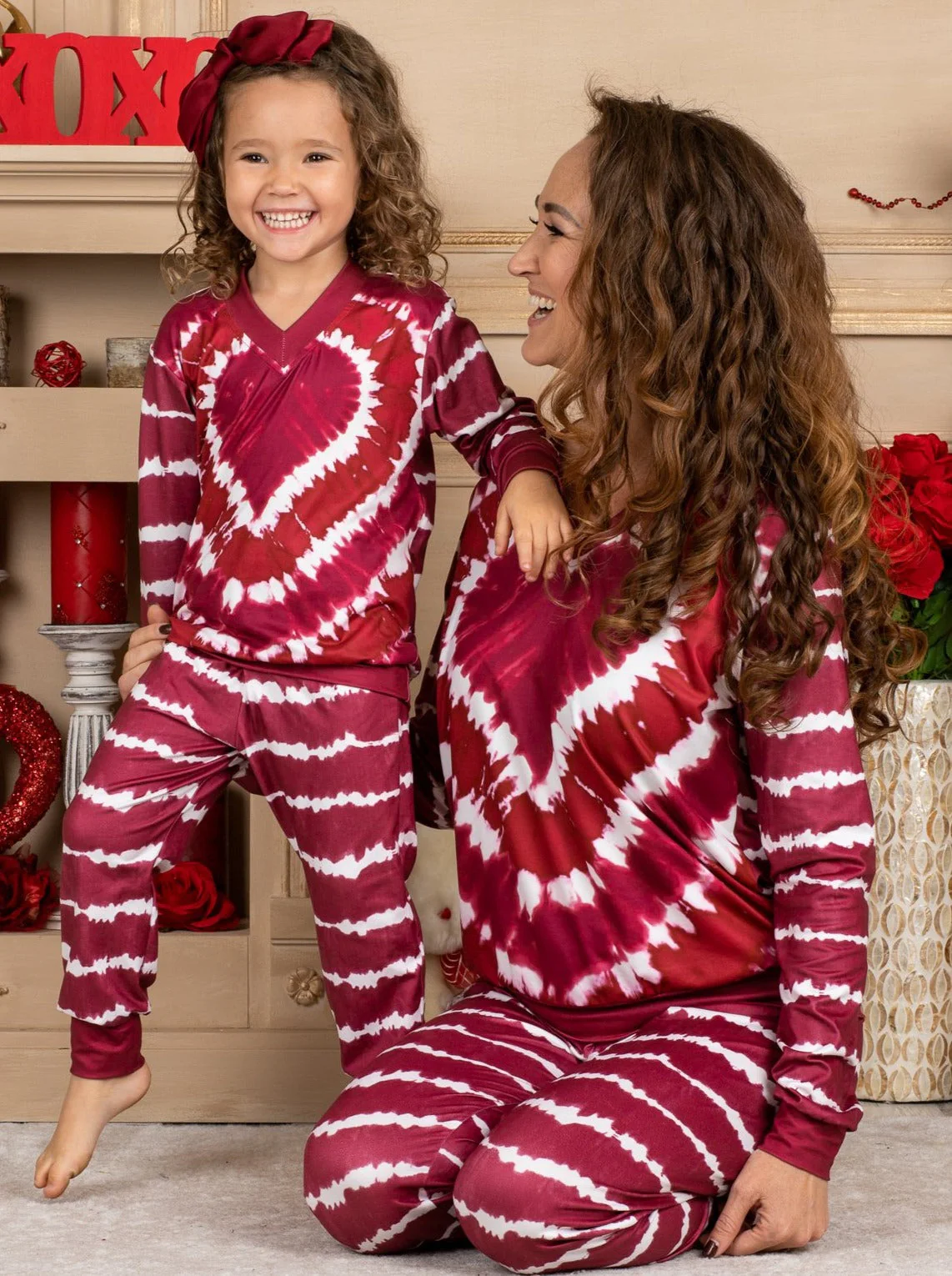 Women's Tie Dye Love Loungewear Set - Image 7