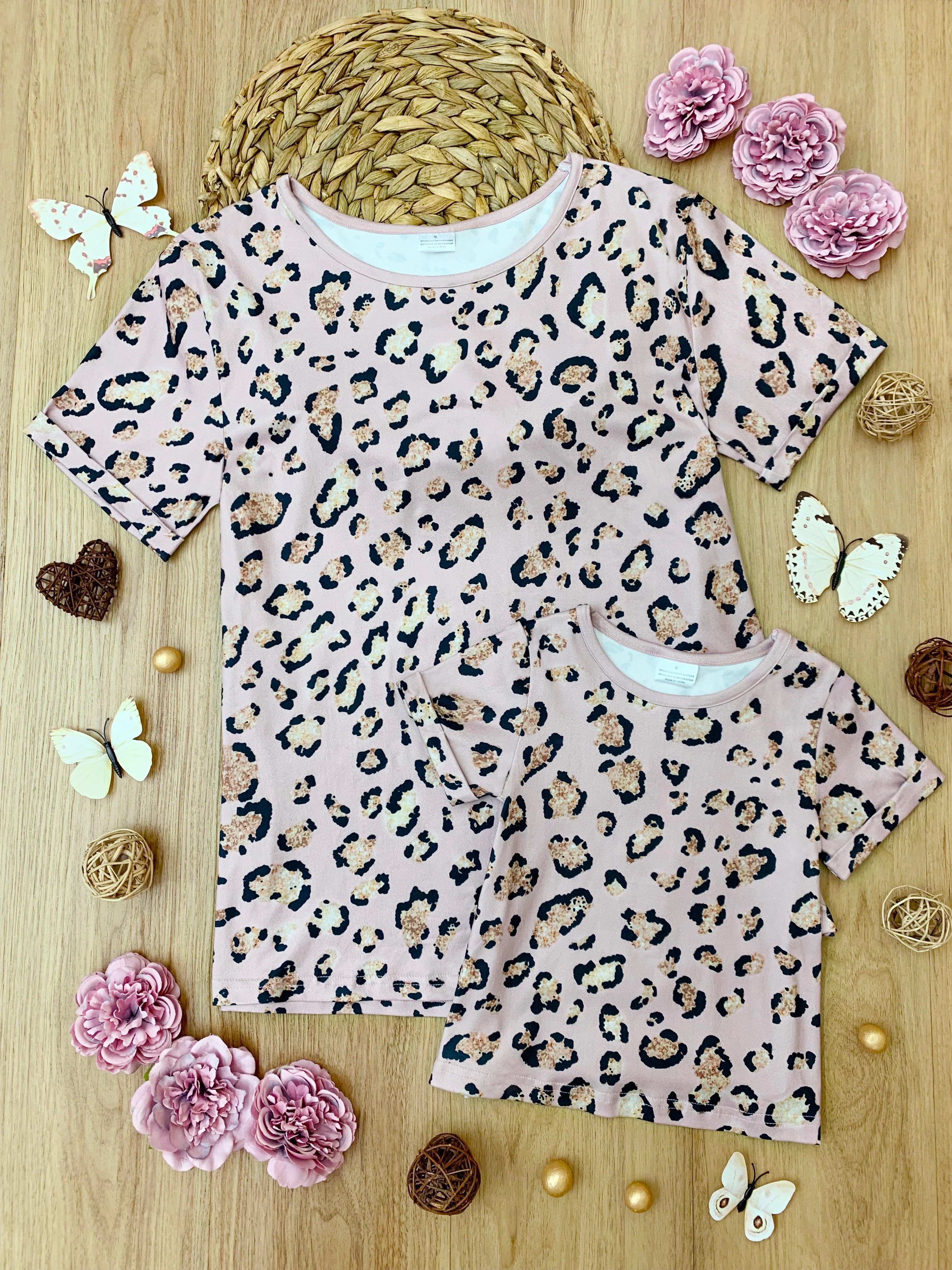 Mommy and Me Hot Spot Crew Neck Top - Image 3