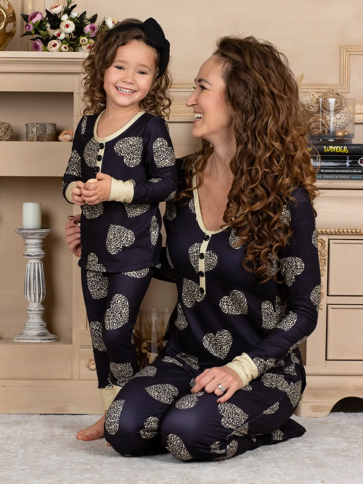 Mommy and Me Fierce Love Pajama Set - Image 4