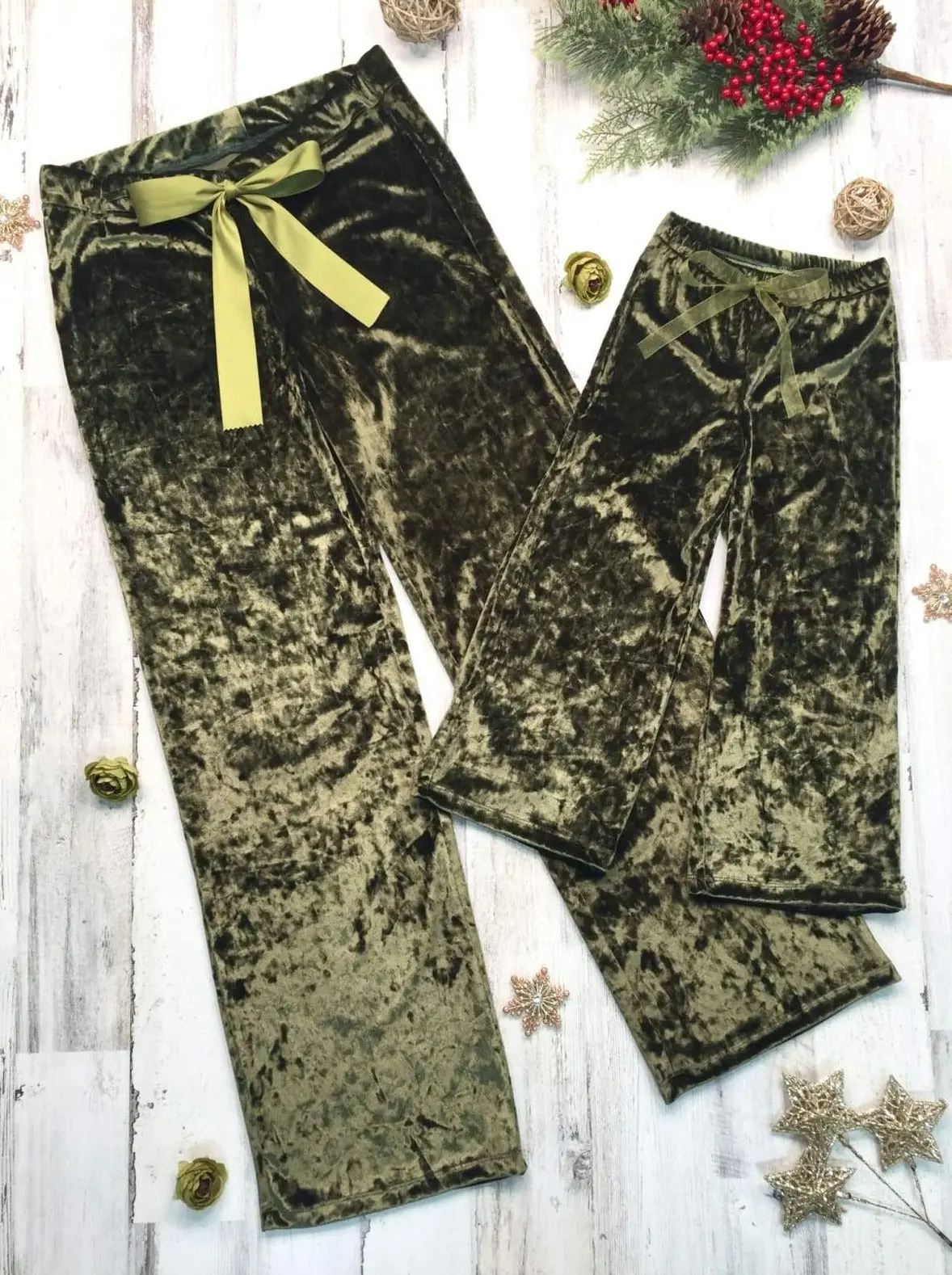 Mommy and Me Velvet Crush Lounge Pants - Image 10