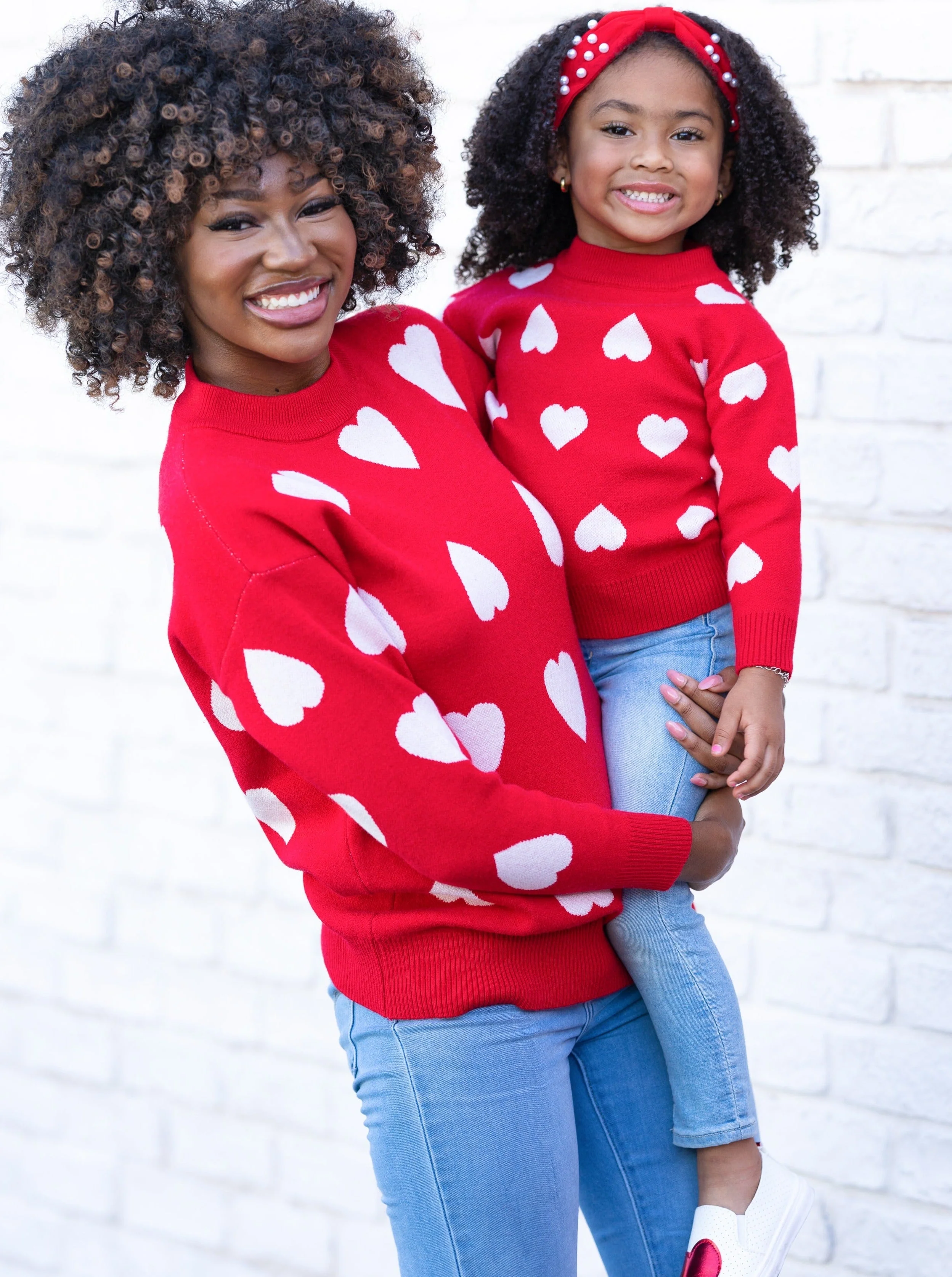 Mommy and Me All Of My Heart Sweater - Image 4