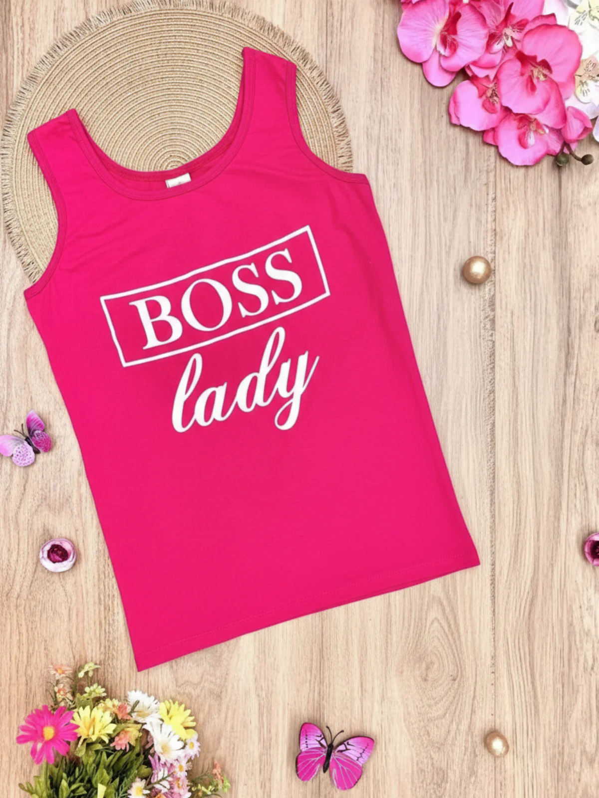 Mommy and Me Boss Besties Tank Top - Image 2