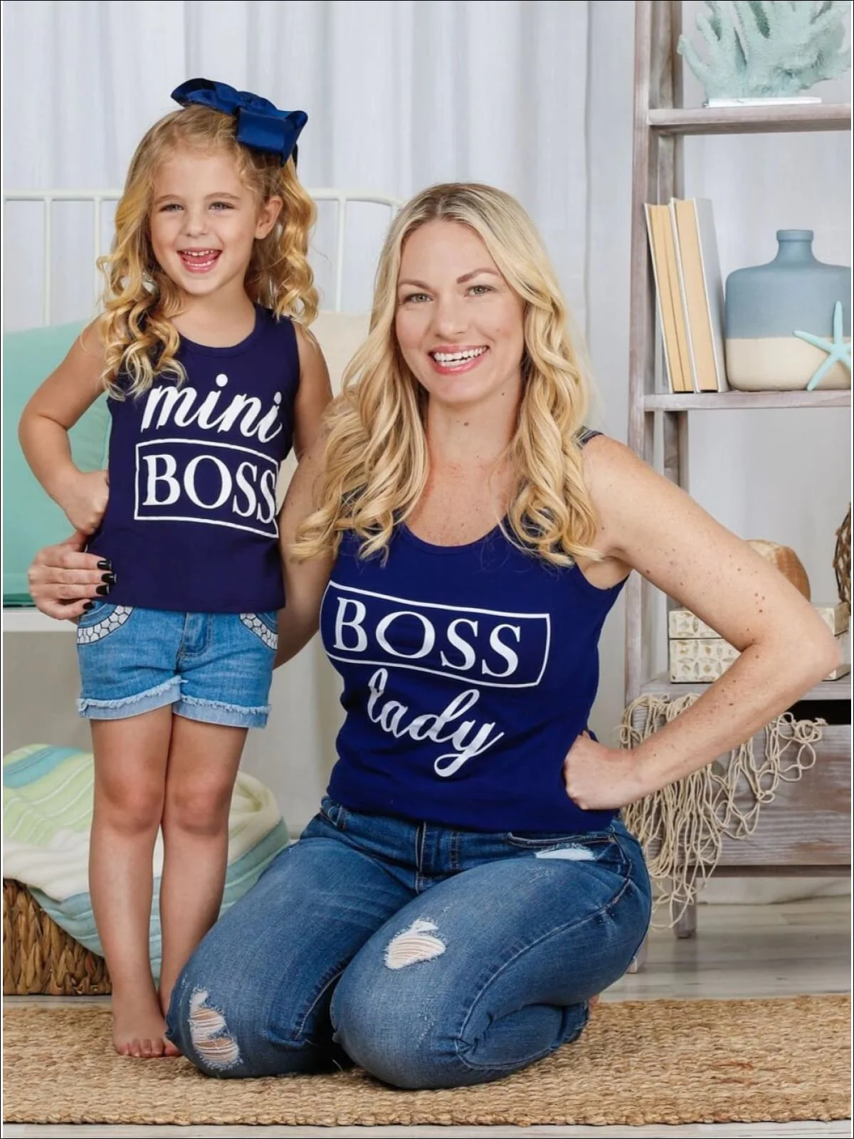 Mommy and Me Boss Besties Tank Top - Image 3