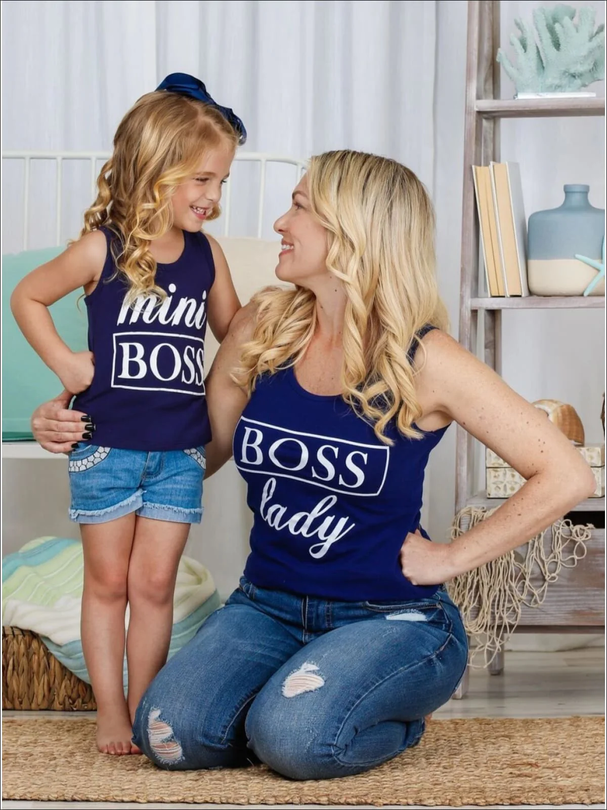 Mommy and Me Boss Besties Tank Top - Image 4