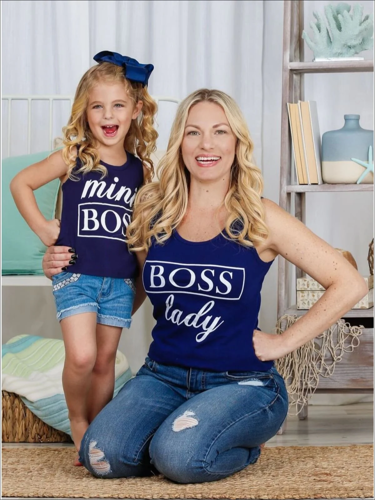 Mommy and Me Boss Besties Tank Top - Image 5