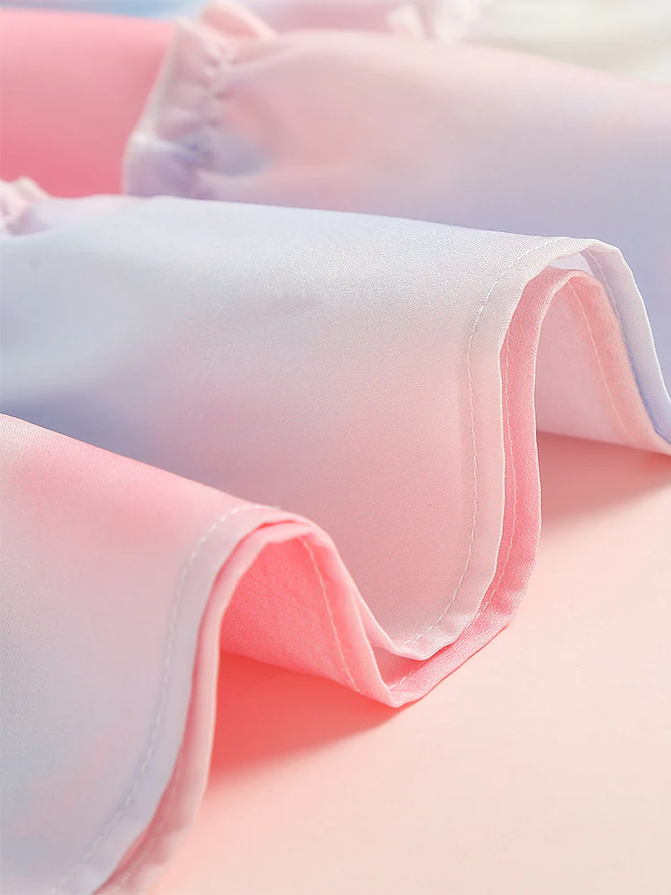 Mommy and Me Cotton Candy Pastel Smocked Midi Dress - Image 11