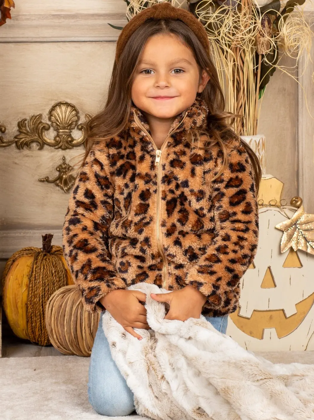 Mommy and Me Love My Spots Fleece Jacket - Image 5