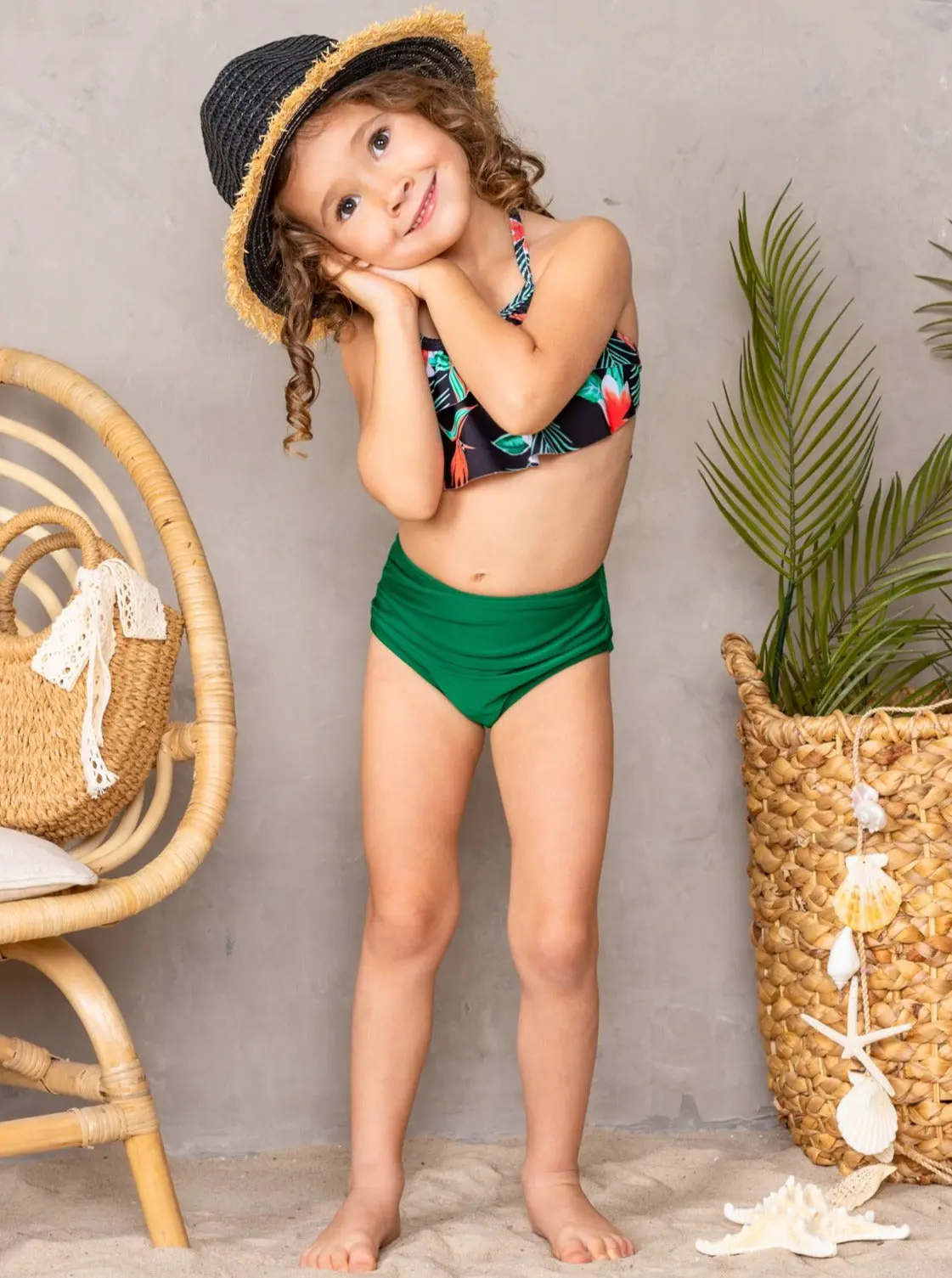 Mommy and Me Beach Babes Two Piece Swimsuit - Image 3