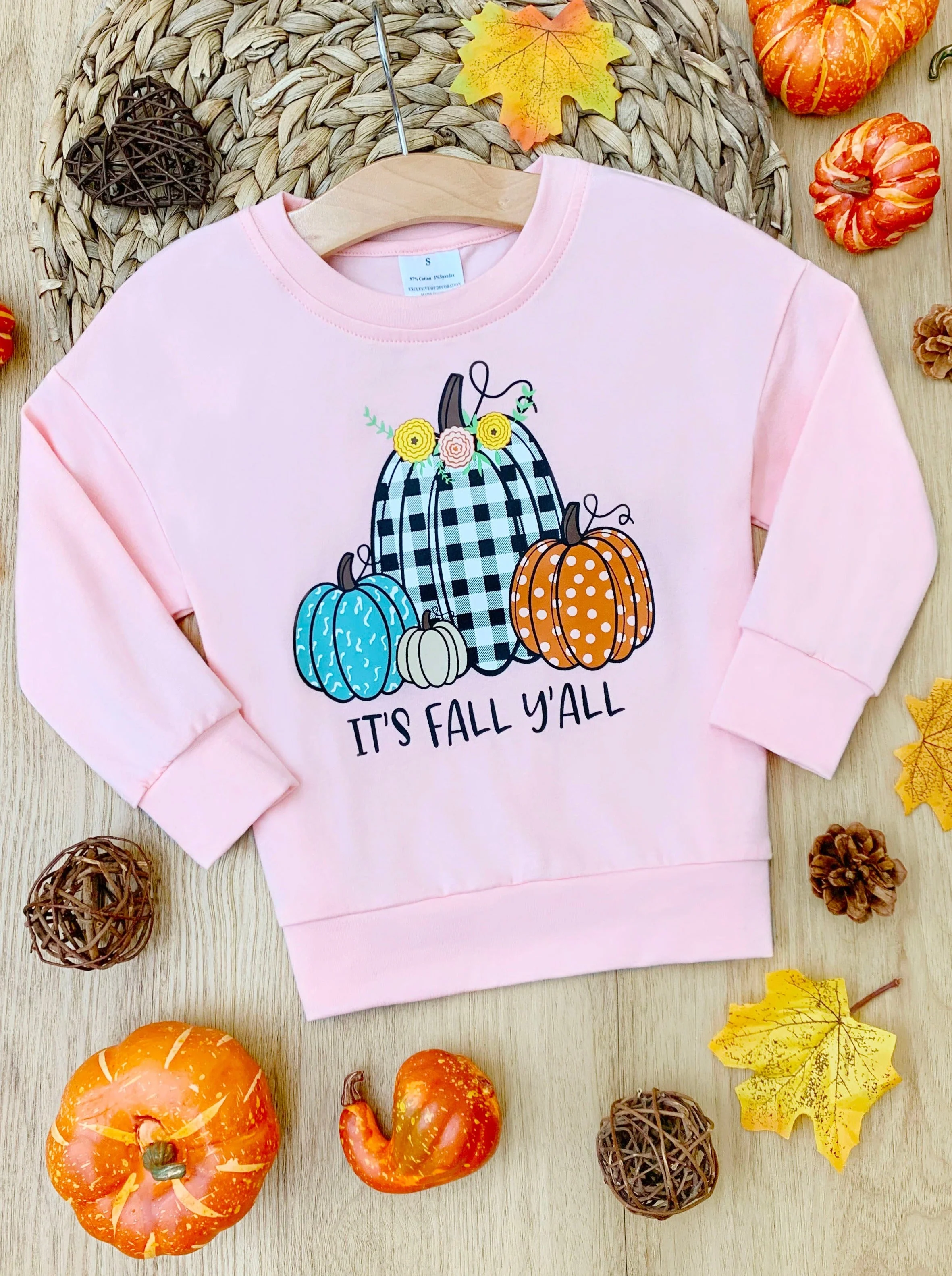 It's Fall Y'all Pumpkin Patch Pullover - Image 2