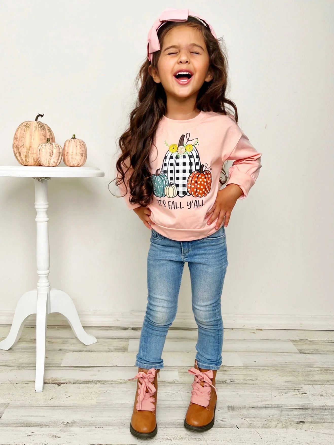 It's Fall Y'all Pumpkin Patch Pullover - Image 3