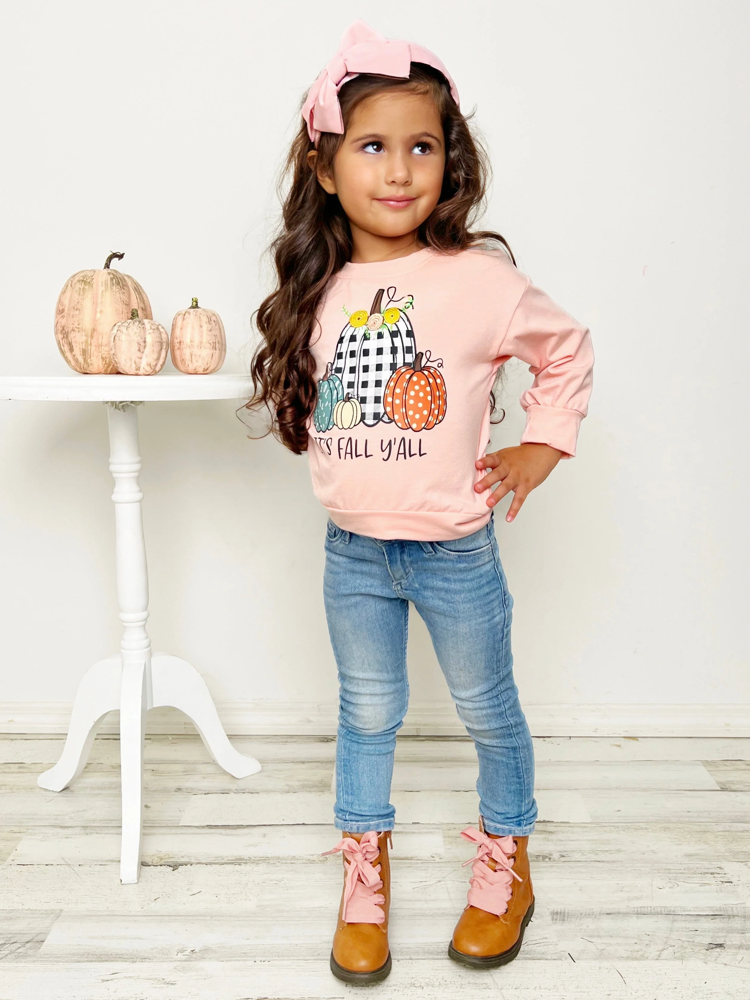 It's Fall Y'all Pumpkin Patch Pullover - Image 5