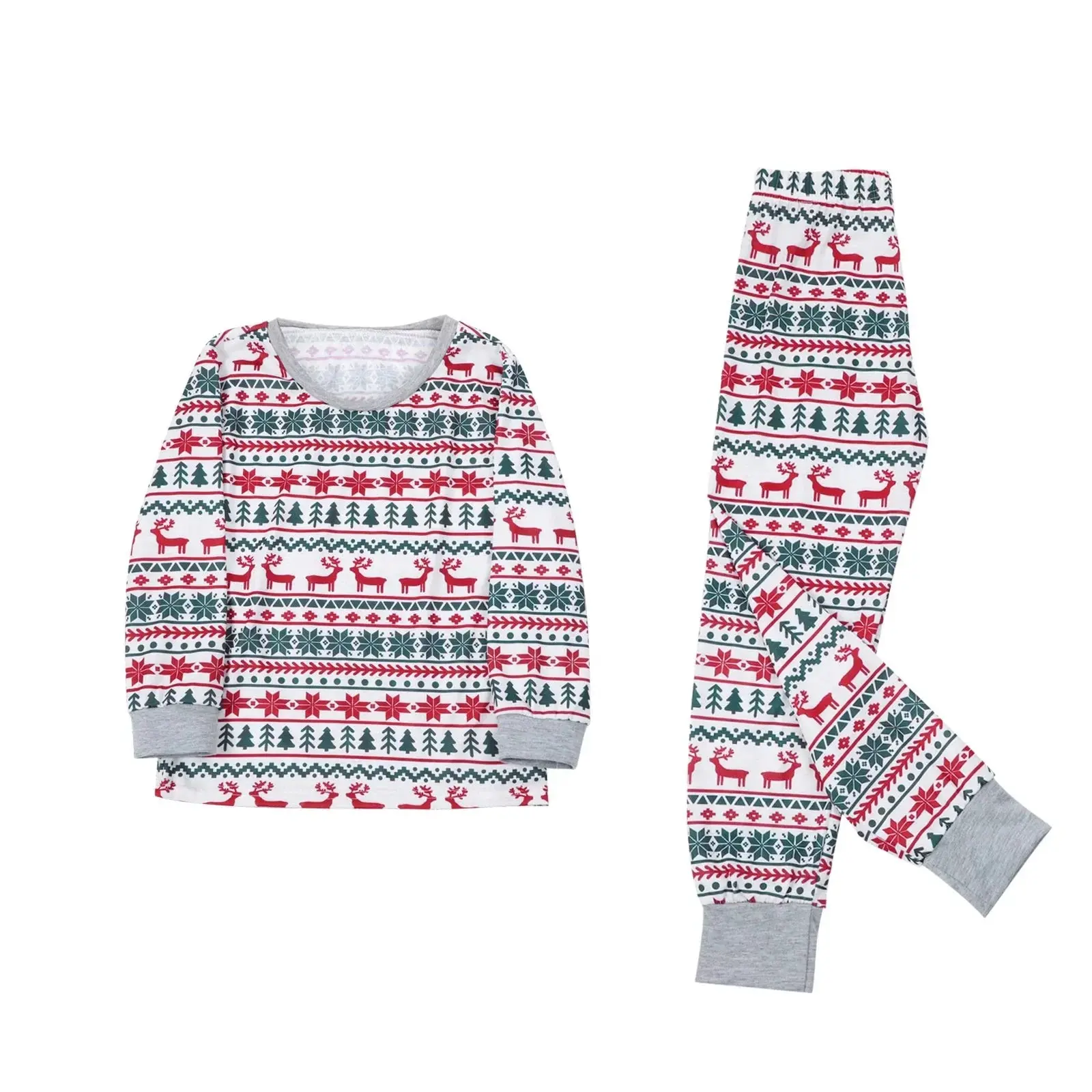 Family Style Winter Reindeer Pajamas - Image 5