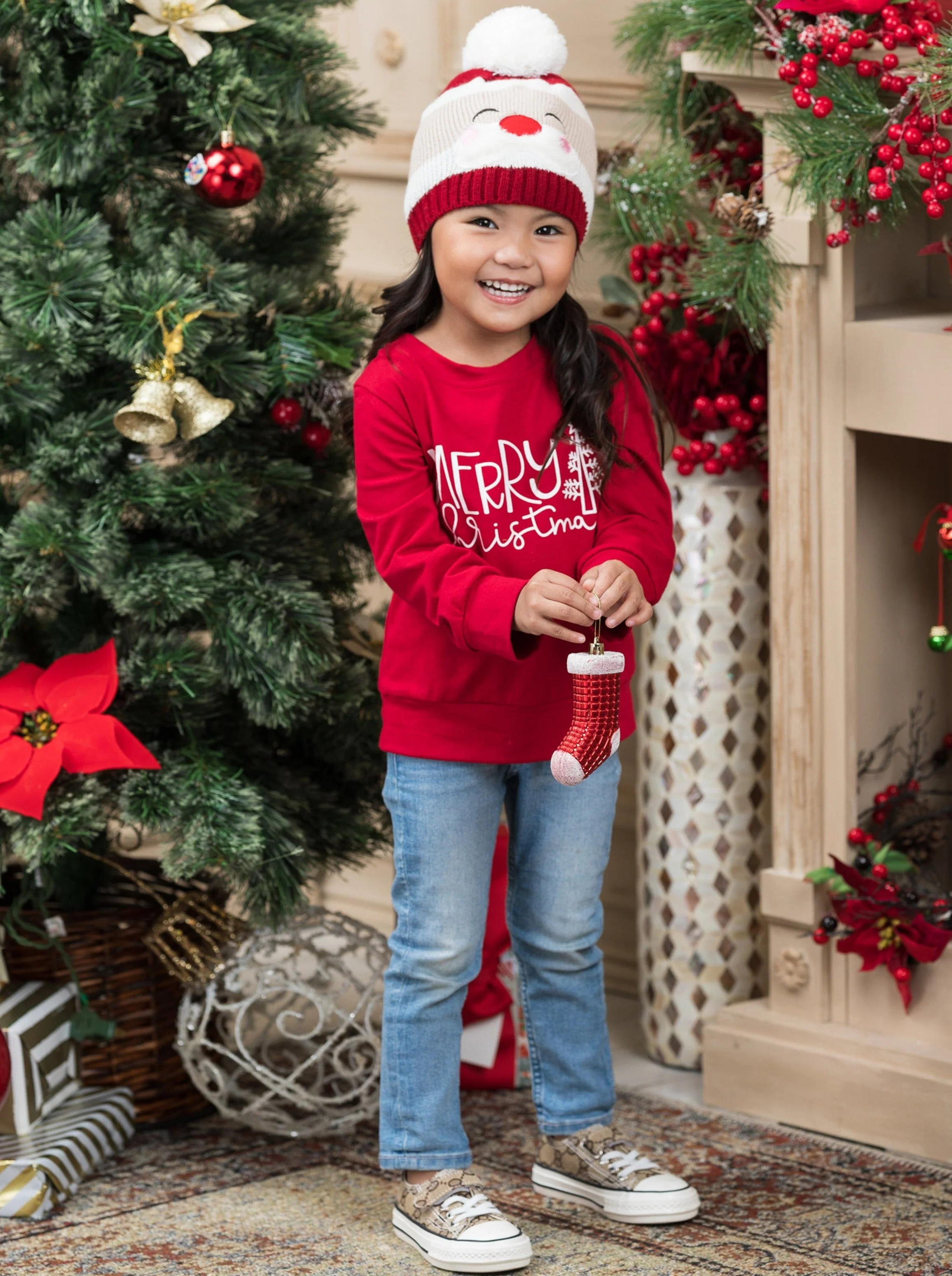 Mommy and Me Merry Christmas Top - Image 4