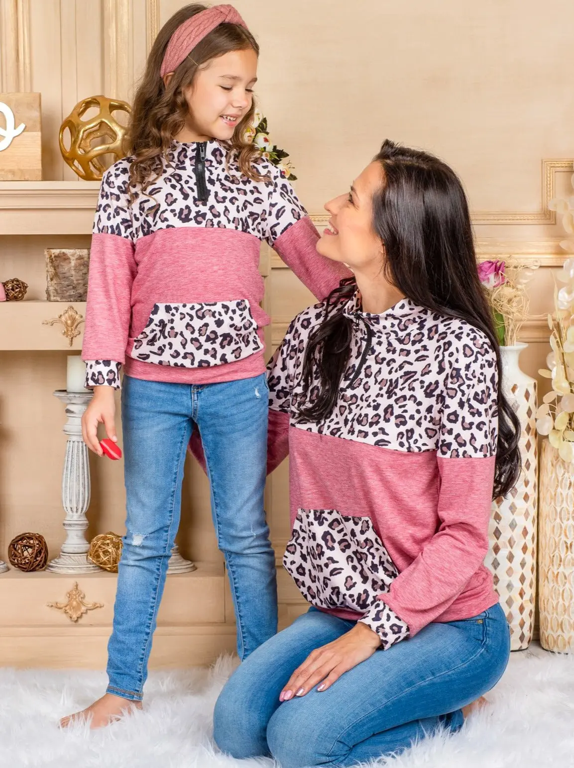 Mommy and Me Fierce Color Block Sweater - Image 3