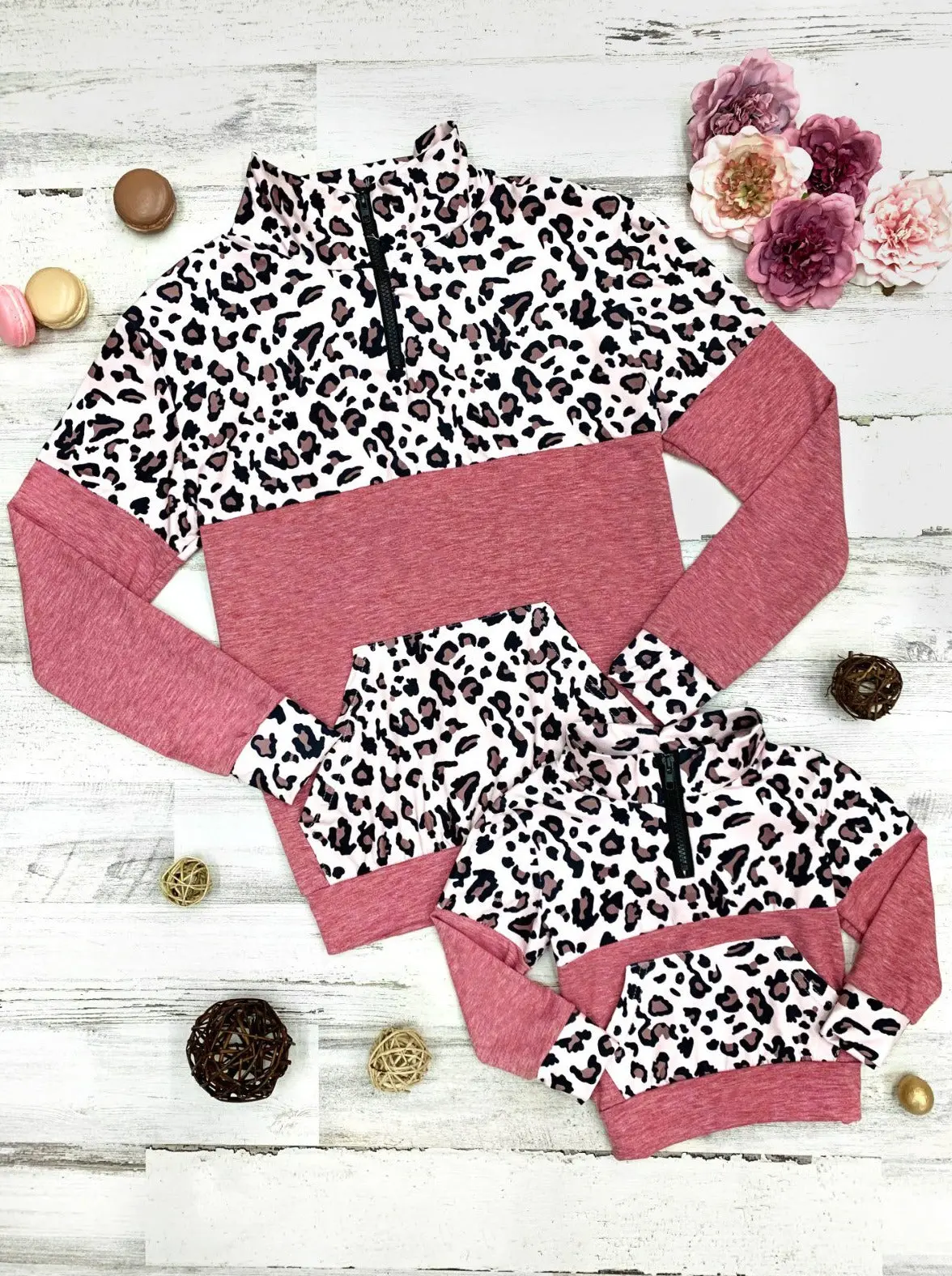 Mommy and Me Fierce Color Block Sweater - Image 4