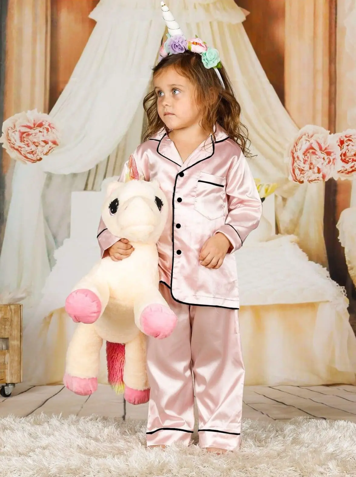 Women's Long Sleeve Button Down Pajamas - Image 15