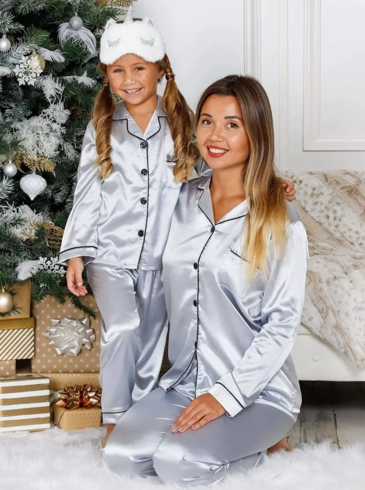 Women's Long Sleeve Button Down Pajamas - Image 6