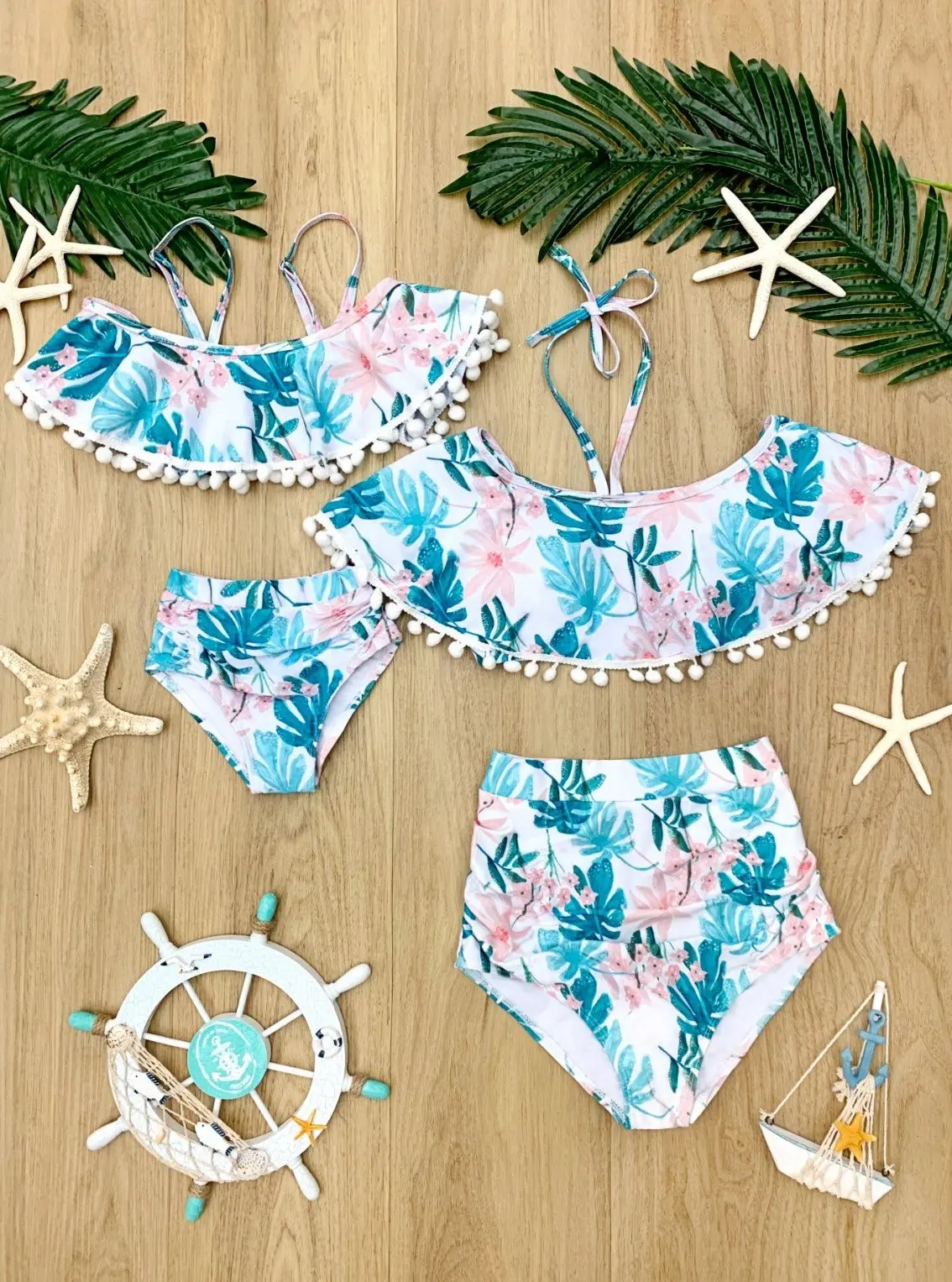 Women's Under the Palms Two Piece Swimsuit - Image 5