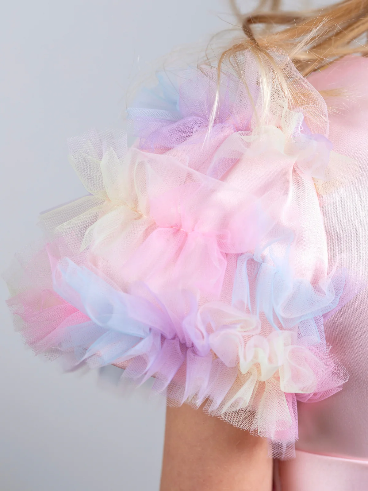 My Pastel Party Rainbow Dressy Dress - Image 5