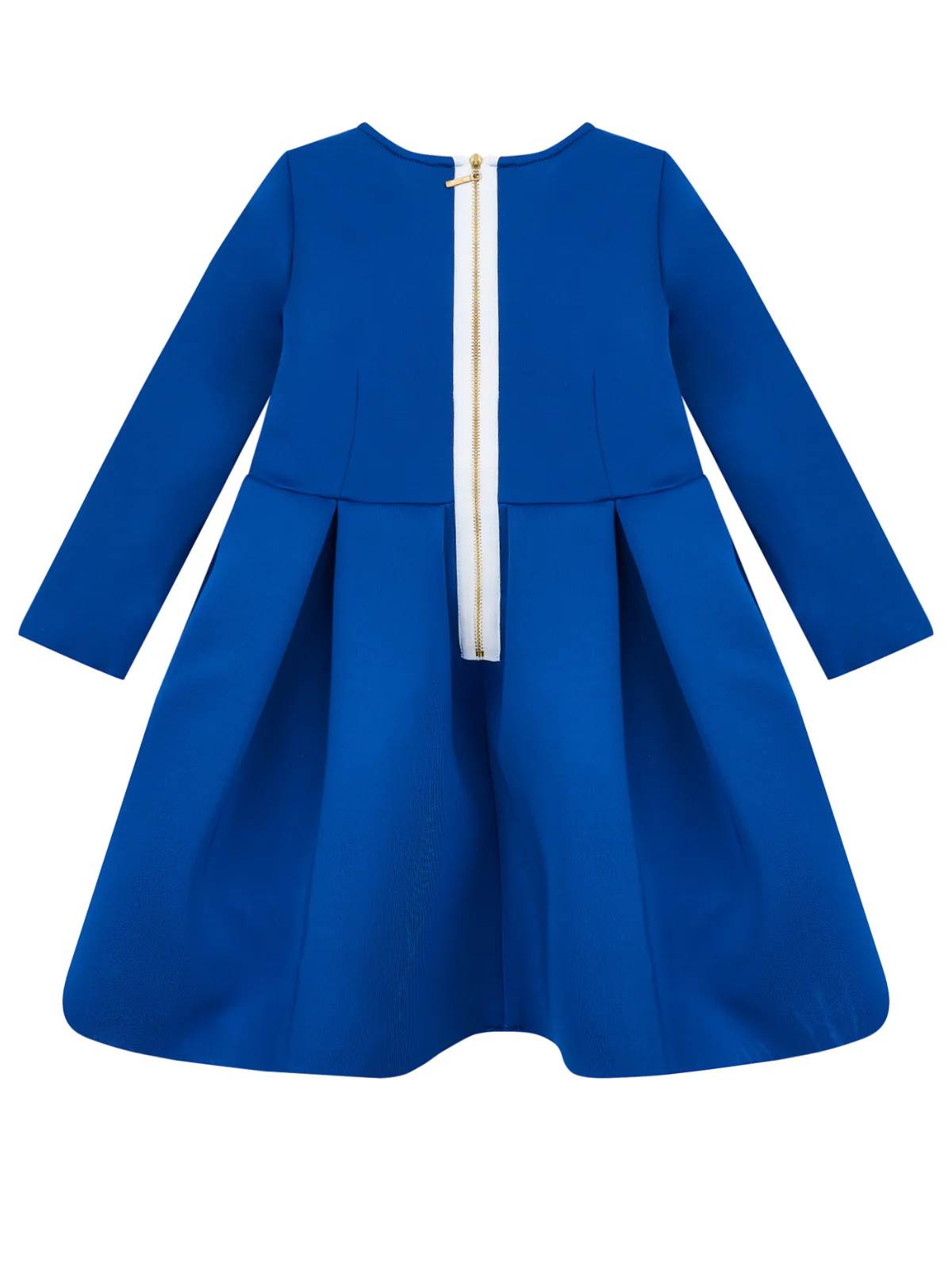 Blue Pleated Midi Dress by Kids Couture - Image 3