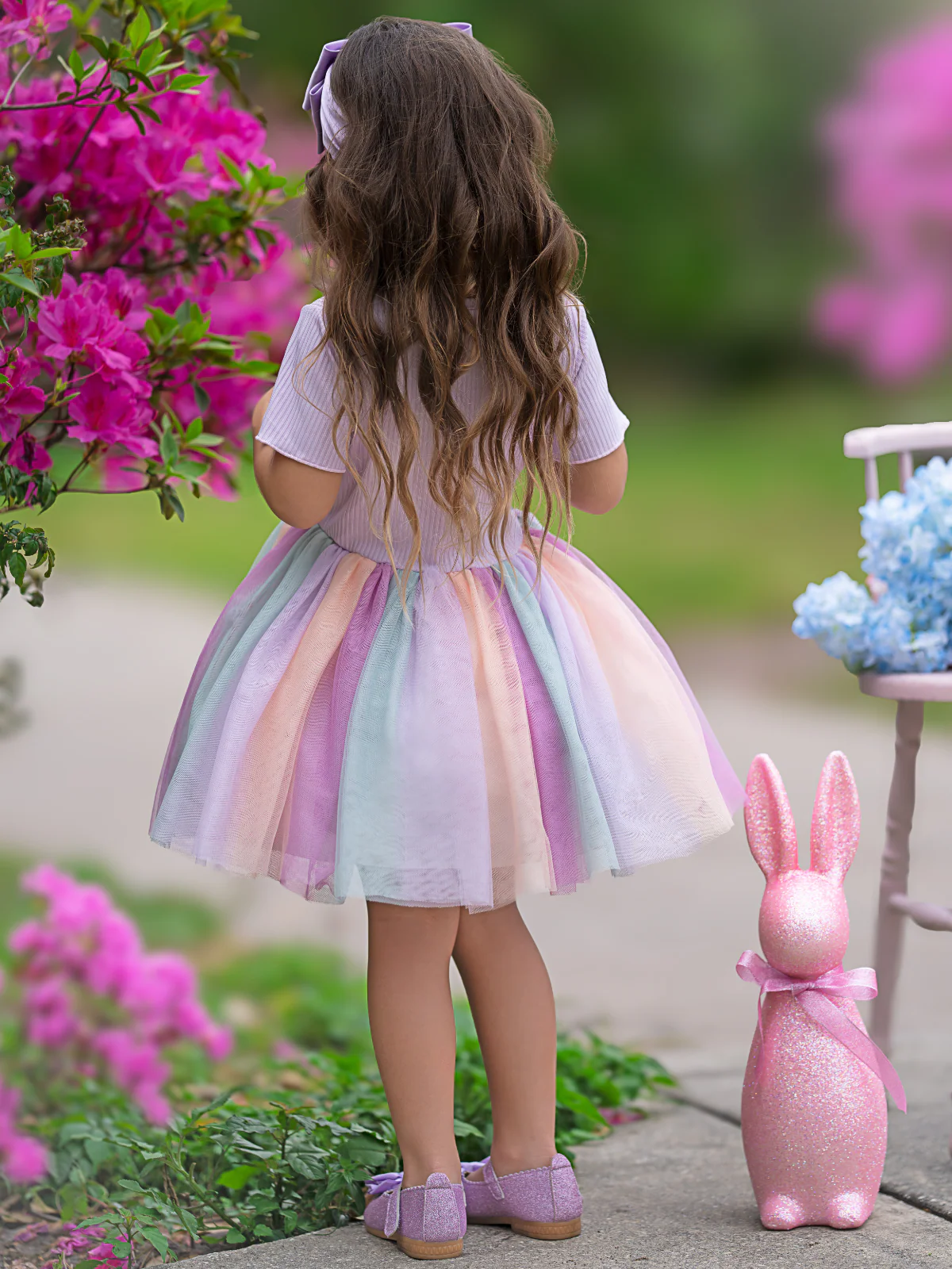 Pastel Bunny Tutu Dress - Image 5