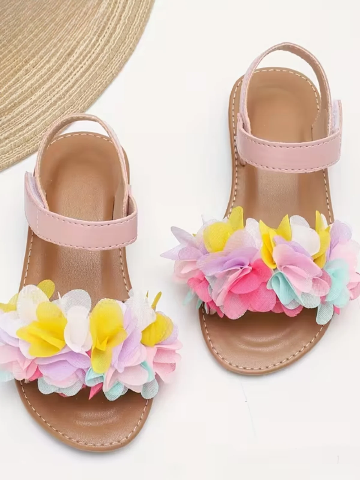 Pastel Petals Bloom Sandals - Image 3