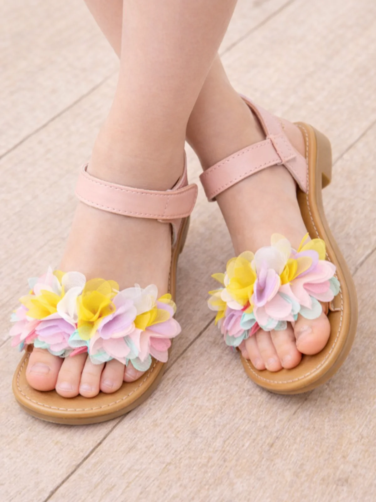 Pastel Petals Bloom Sandals - Image 6