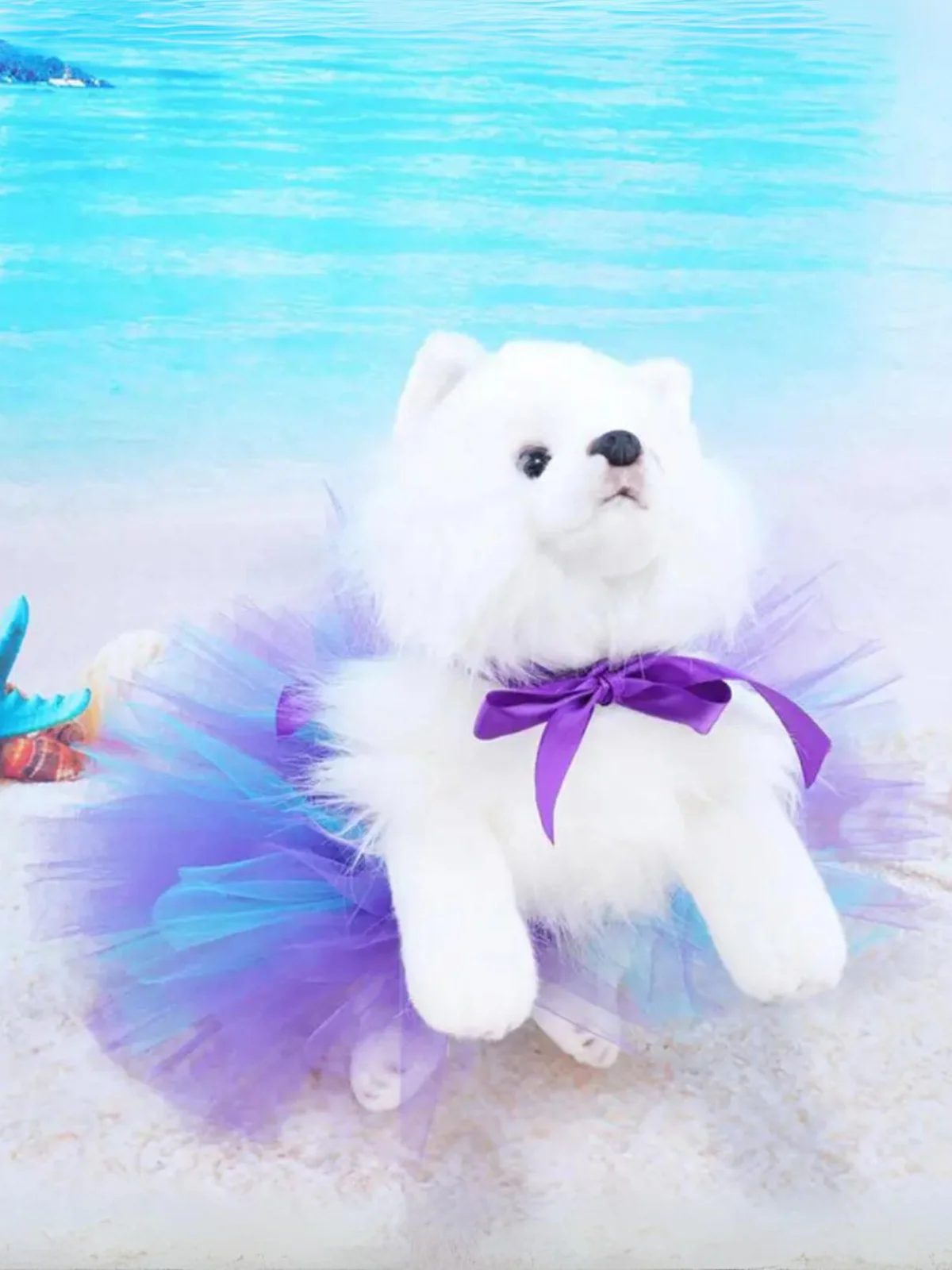 Dog Mermaid CuteTutu Dress Halloween Costume - Image 6
