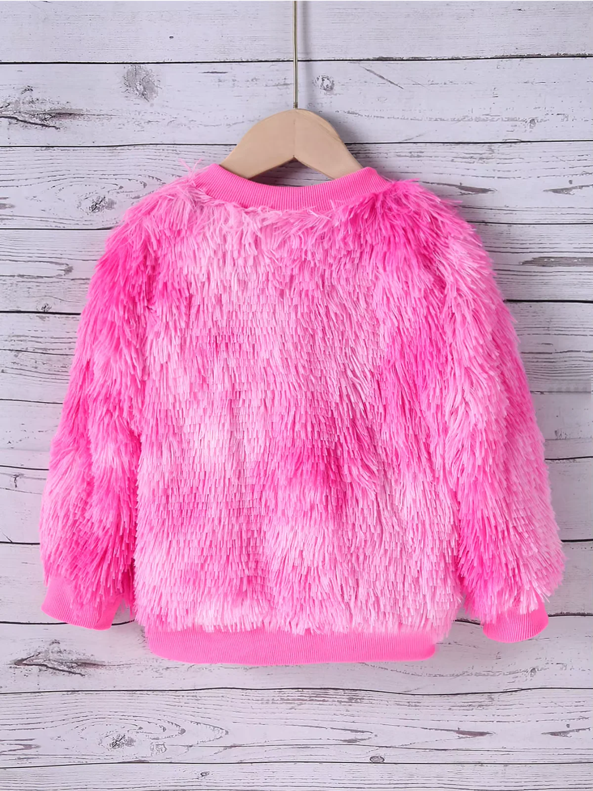Petite Luxe Plush Fur Winter Coat - Image 5