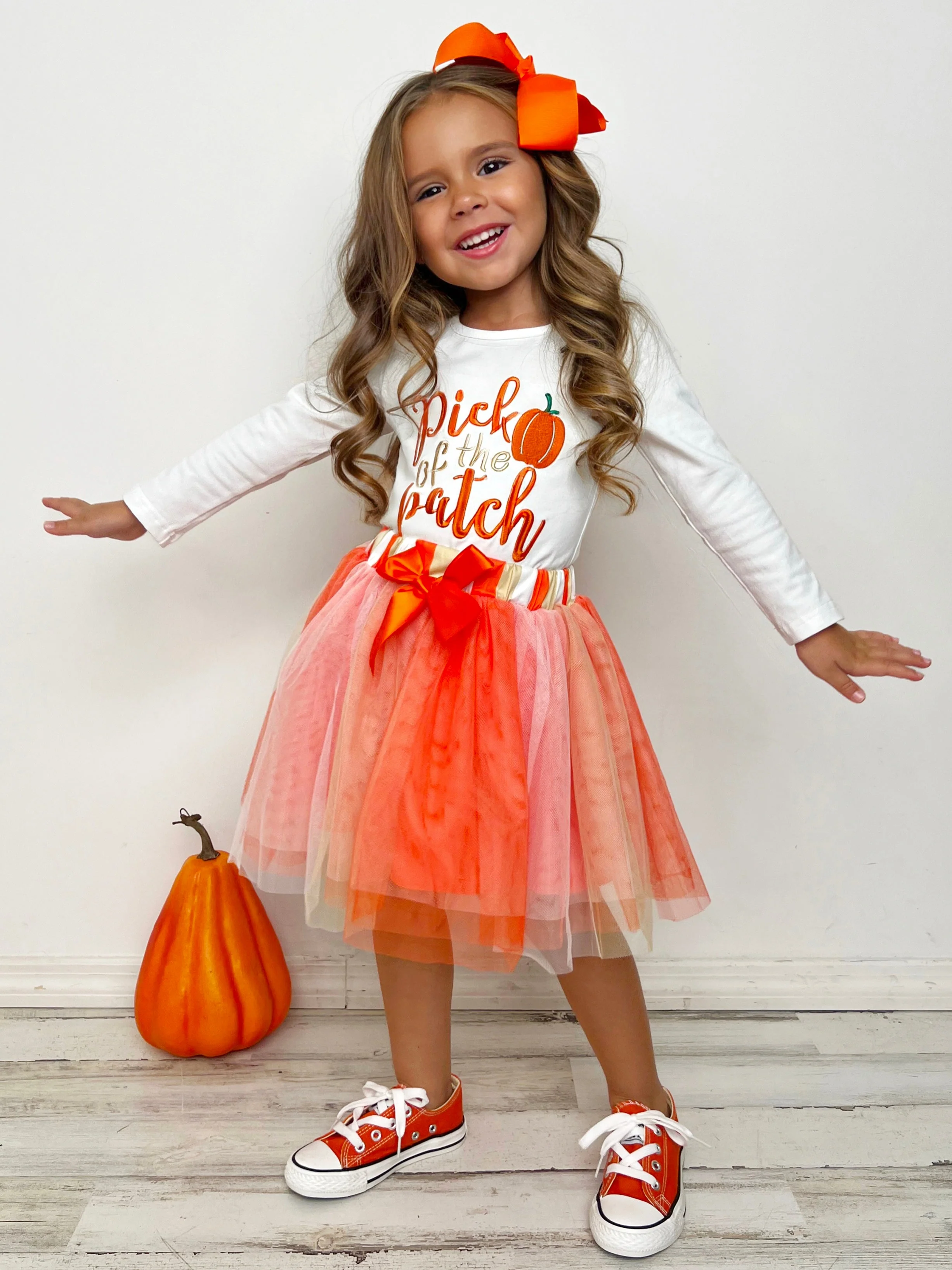 Pick of the Patch Long Sleeve and Tutu Skirt Set - Image 6