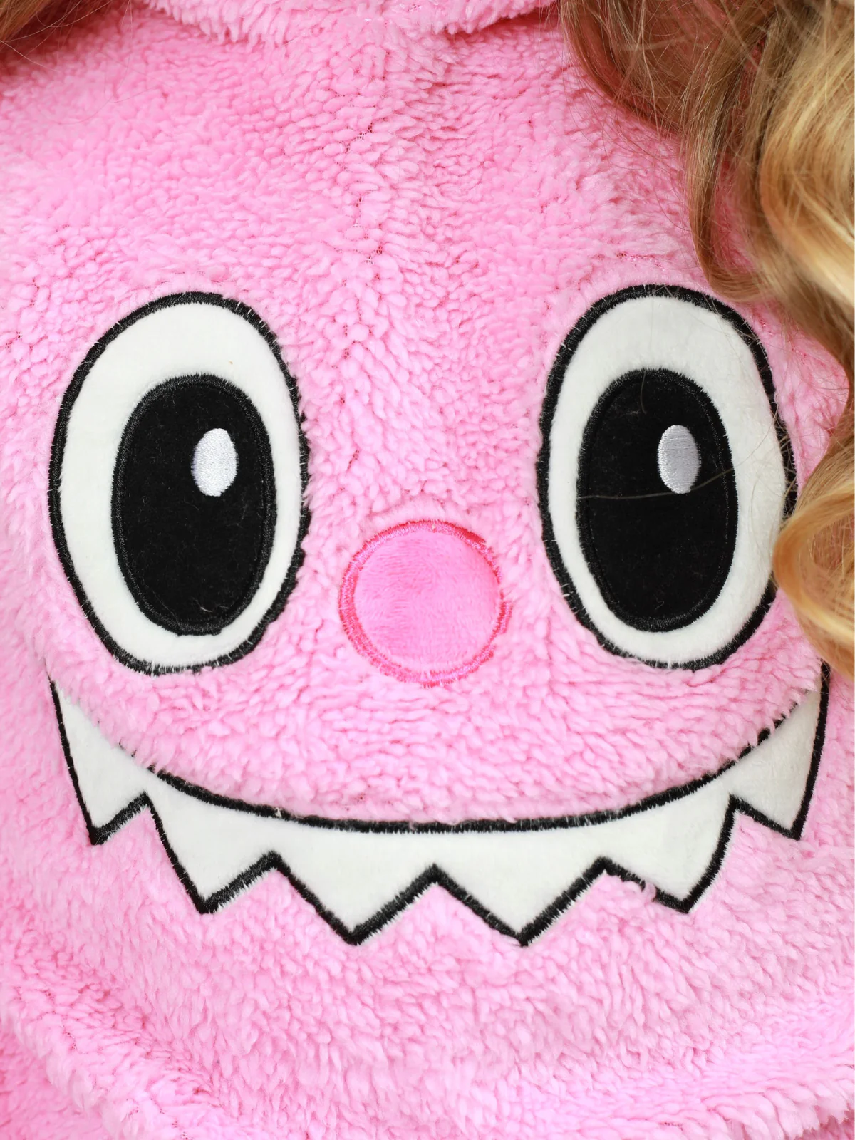 Pink Fluffy Lil Bubu Ears Hoodie - Image 3