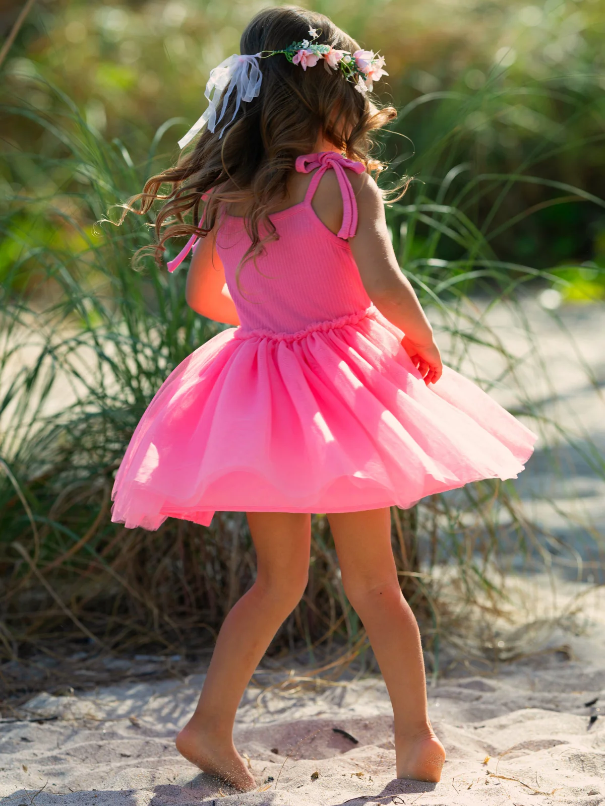 Pink Paradise Everyday Tutu Dress - Image 3