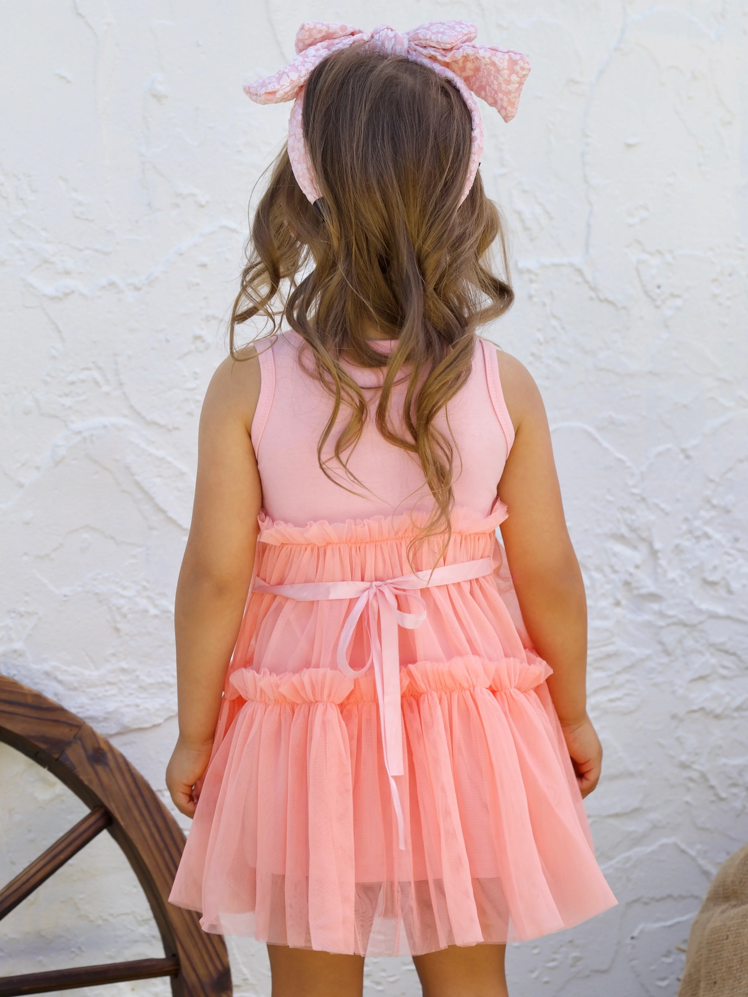 Pinky Dream Tiered Tutu Dress - Image 6