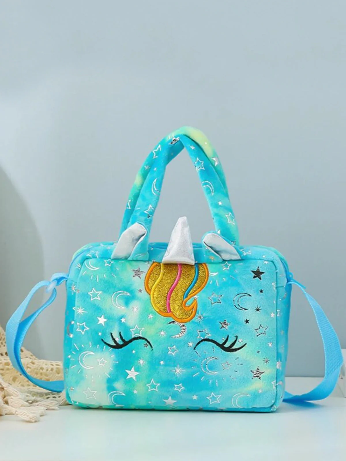 Out For Strolls Multicolor Unicorn Bag - Image 2