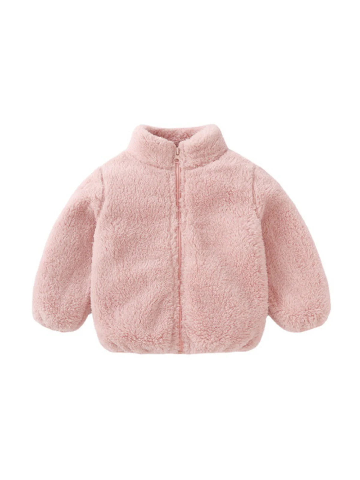 Plush Teddy Zip Up Jacket - Image 3