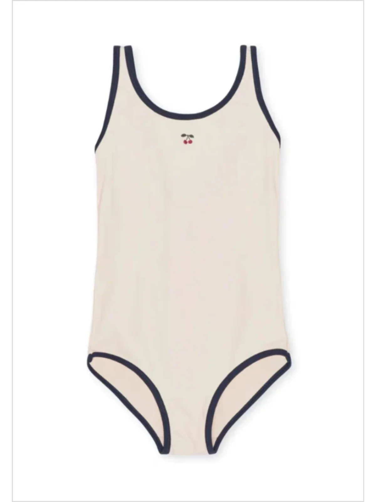 Poolside Perfection Contrast Trim One Piece Swimsuit - Image 5